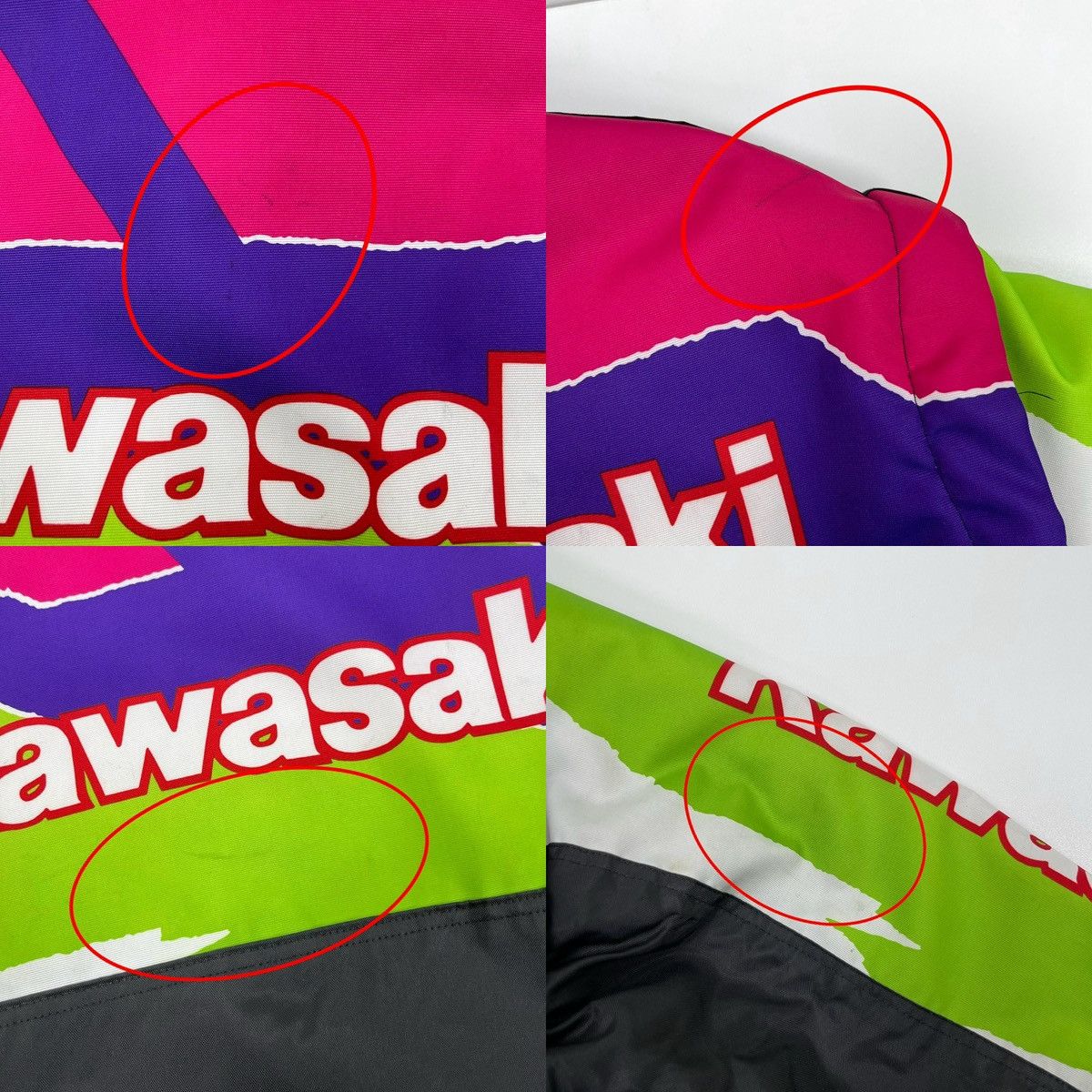 Vintage Kawasaki Racing Team 90’s Vintage Transformer Jacket Rare Size US XL / EU 56 / 4 - 14 Thumbnail