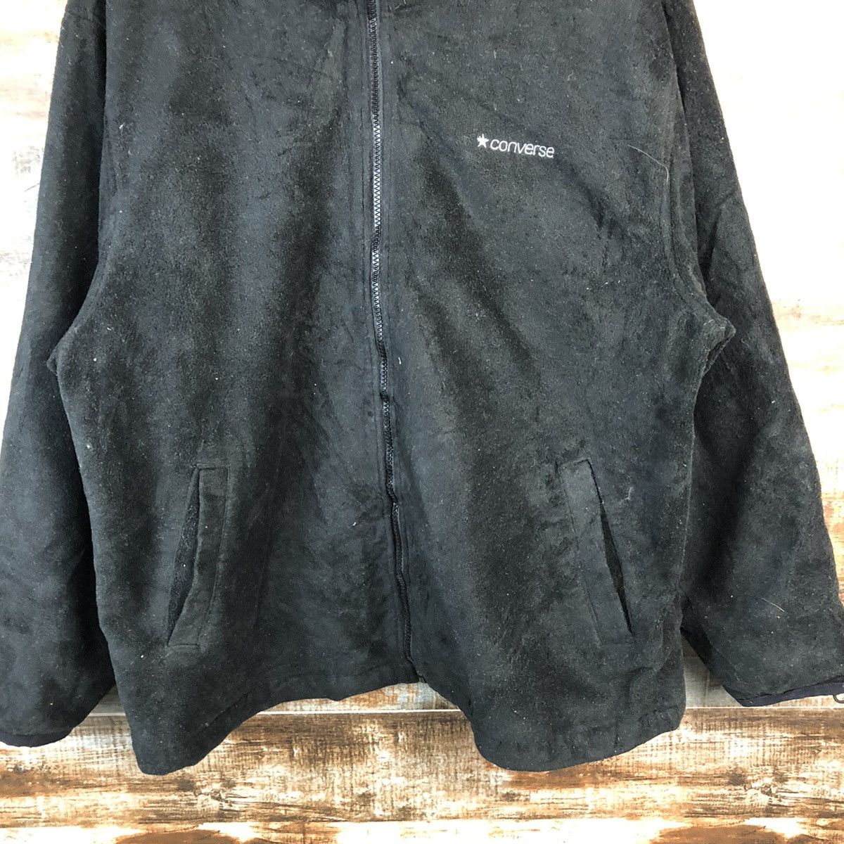 Converse Converse vintage Black Sweater #A2203 Size US XL / EU 56 / 4 - 6 Thumbnail