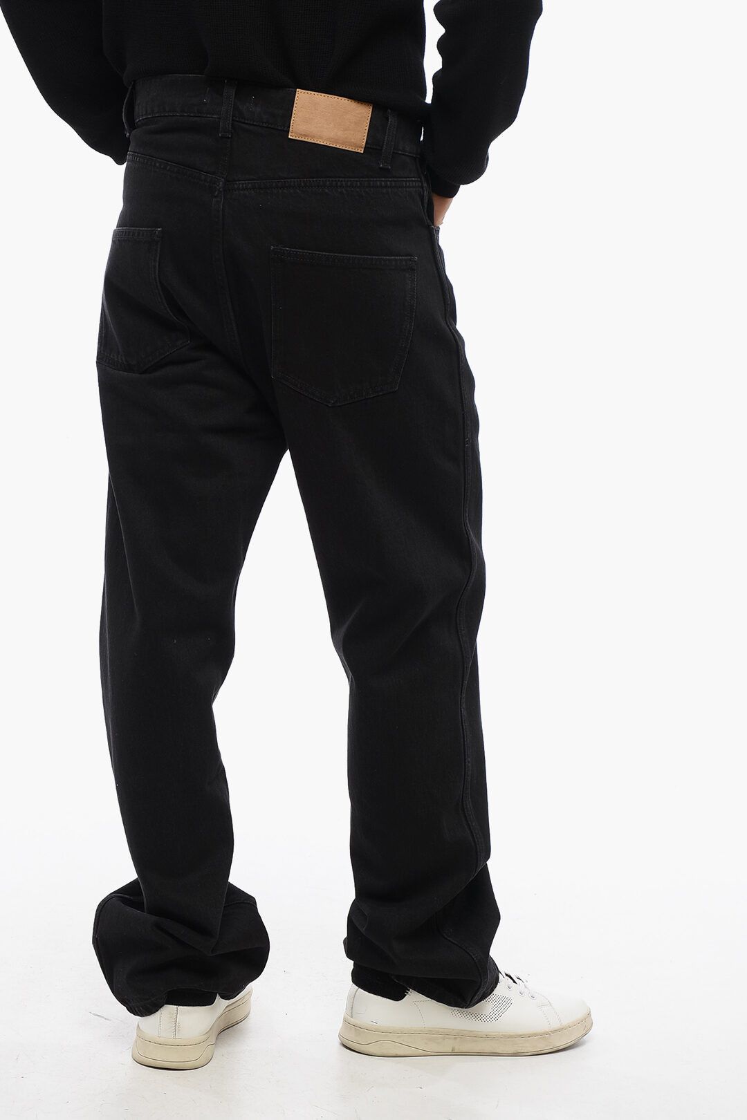 1989 STUDIO og1mm0725 Straight Fit Jeans in Black Size US 31 - 2 Thumbnail