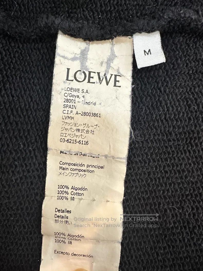 Loewe Loewe Embroidered Logo Round Neck Sweatshirt Size M / US 6-8 / IT 42-44 - 5 Thumbnail