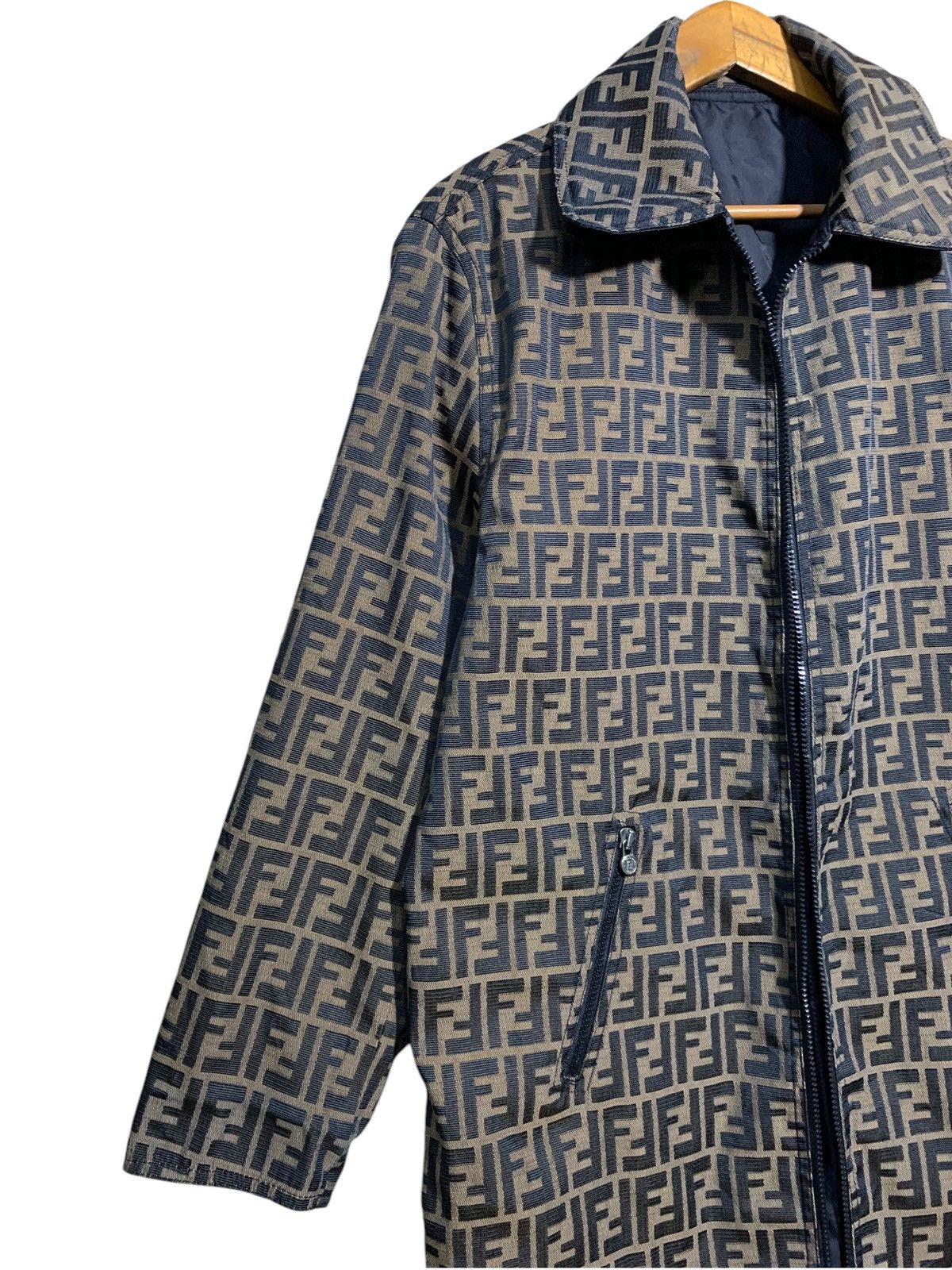Fendi 🔥VTG FENDI ZUCCA MONOGRAM FF REVERSIBLE JACKETS Size US S / EU 44-46 / 1 - 2 Thumbnail