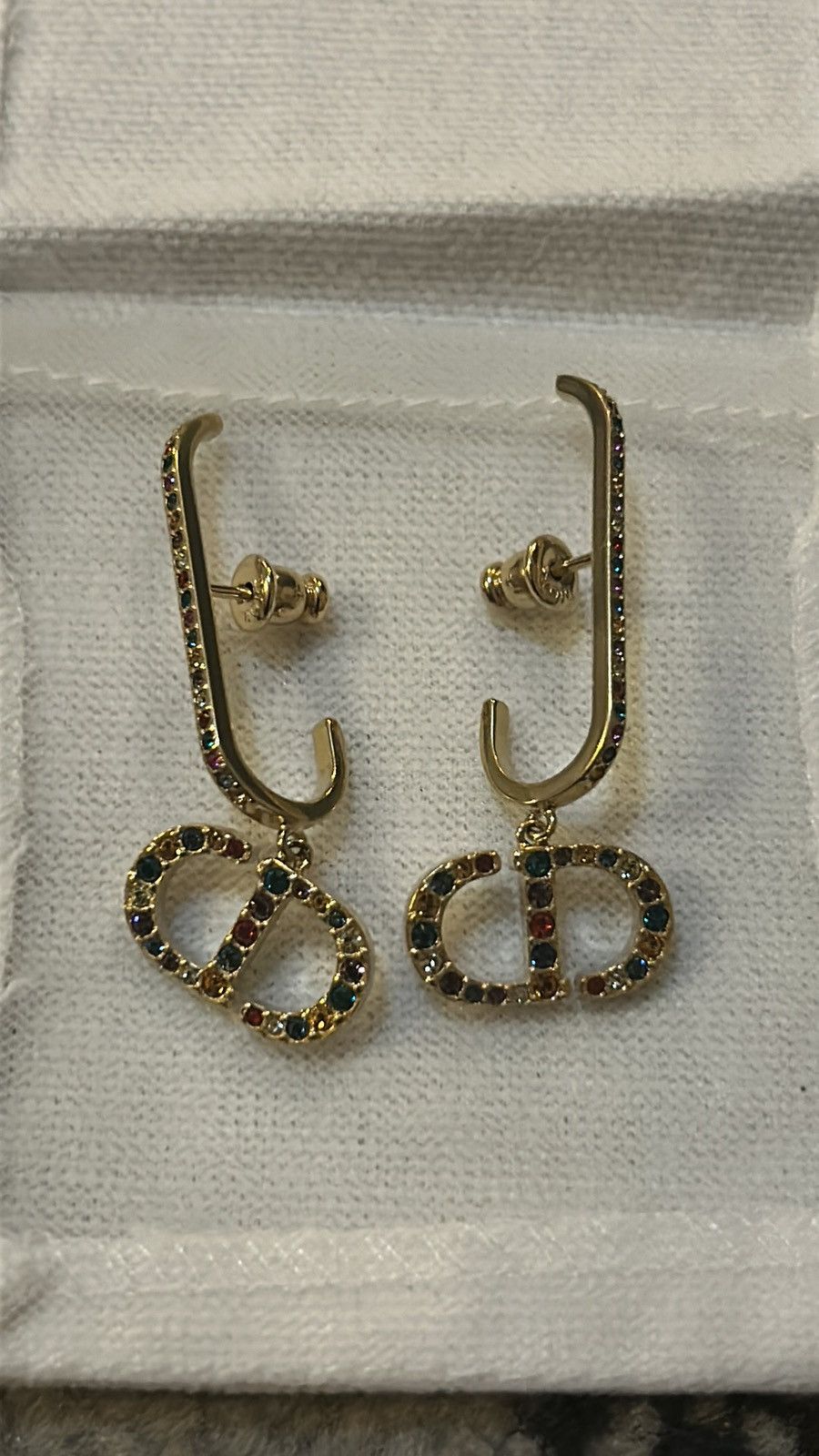Dior Dior 30 MONTAIGNE EARRINGS Gold-Finish Metal Size ONE SIZE - 4 Thumbnail