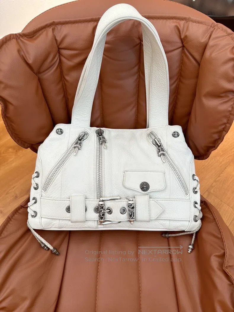 Chrome Hearts CHROME HEARTS White Motorcycle Bag Size ONE SIZE - 1 Thumbnail