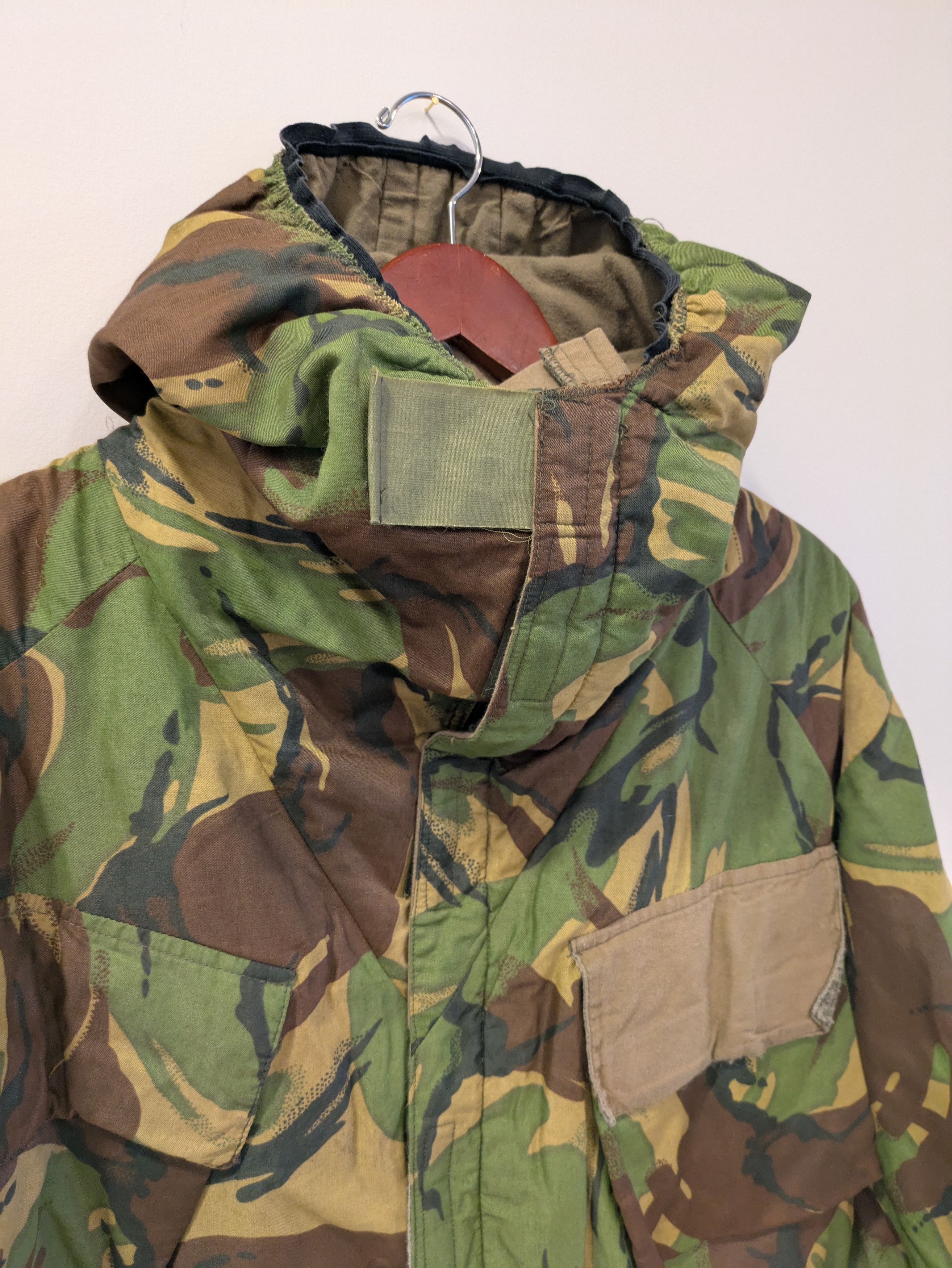Royal Dutch Military Camo hooded jacket