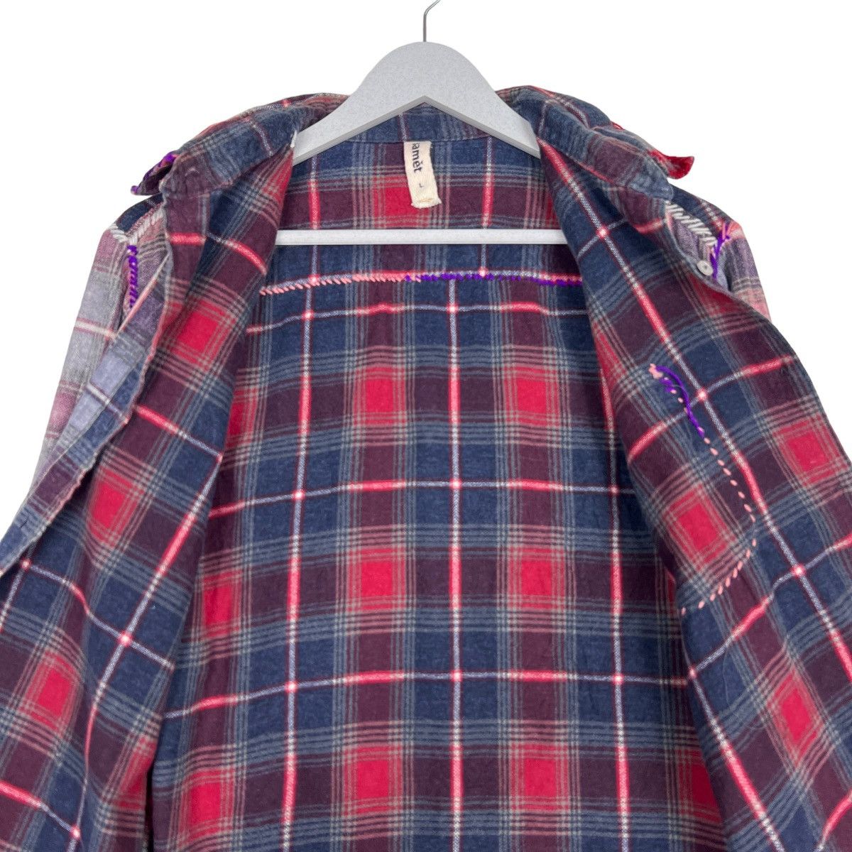 Japanese Brand 🔥 SAMET CHECK PLAID SHIRTS Size US M / EU 48-50 / 2 - 13 Thumbnail