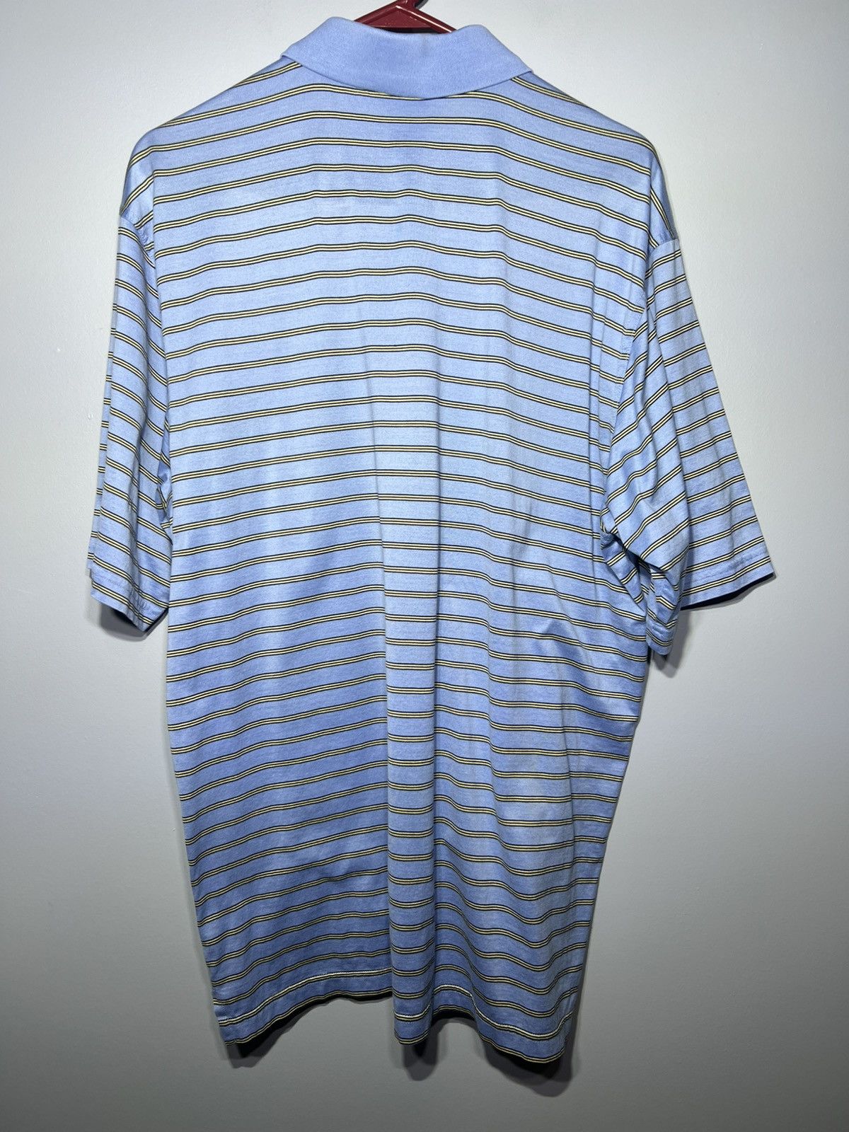 The Masters Amen Corner Masters Polo Golf Blue Striped Augusta National Size US L / EU 52-54 / 3 - 3 Thumbnail