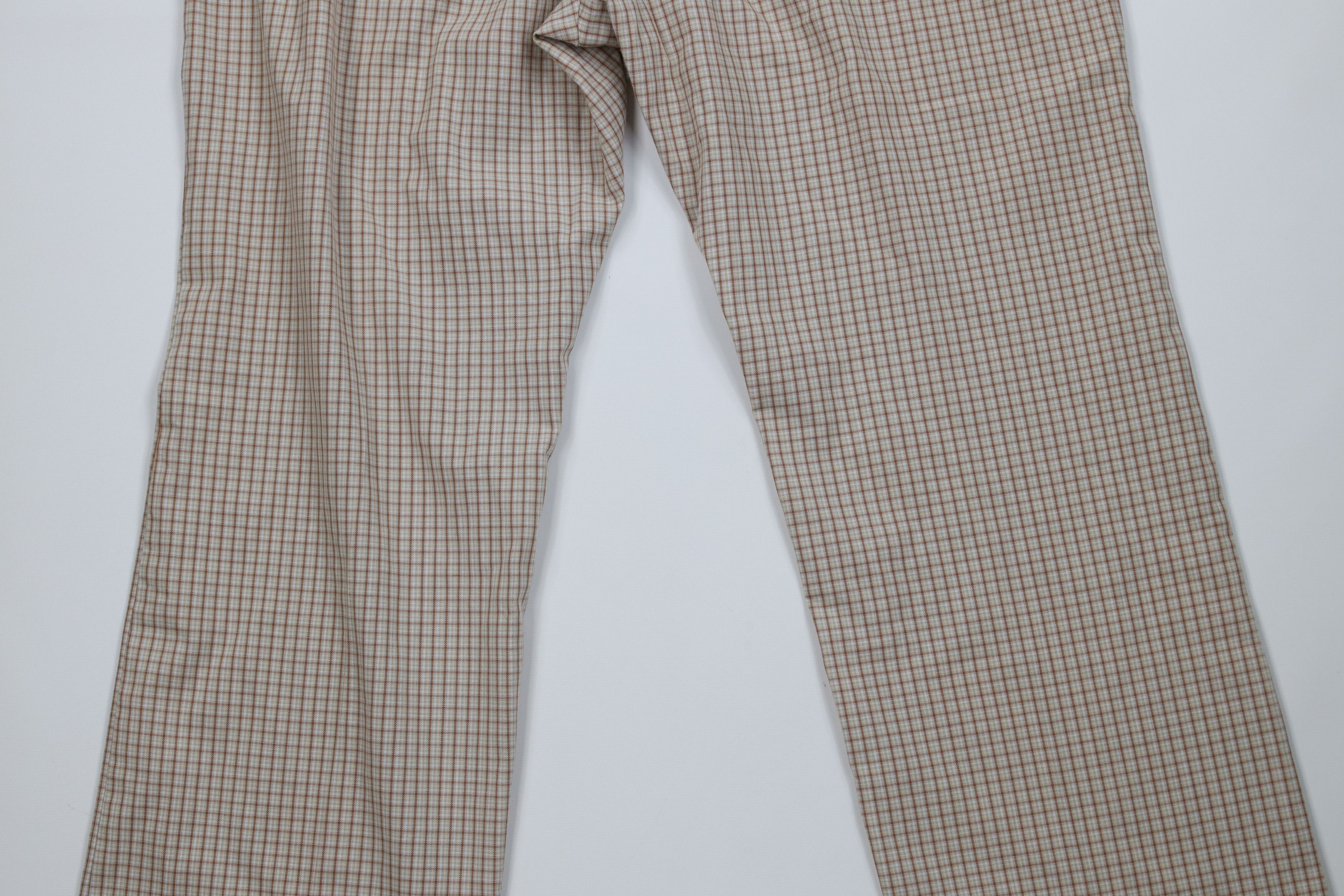 Vintage Vintage 60s 70s Streetwear Wide Leg Chino Pants Plaid USA Size US 34 / EU 50 - 12 Thumbnail