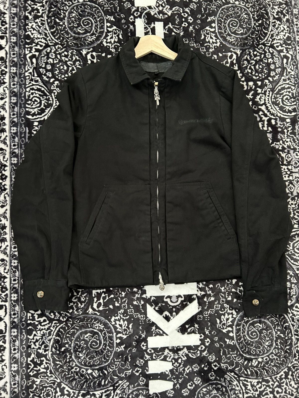 Chrome Hearts Chrome hearts Heavy WorkWear Jacket Crazy Details Flawless!! Size US M / EU 48-50 / 2 - 1 Thumbnail