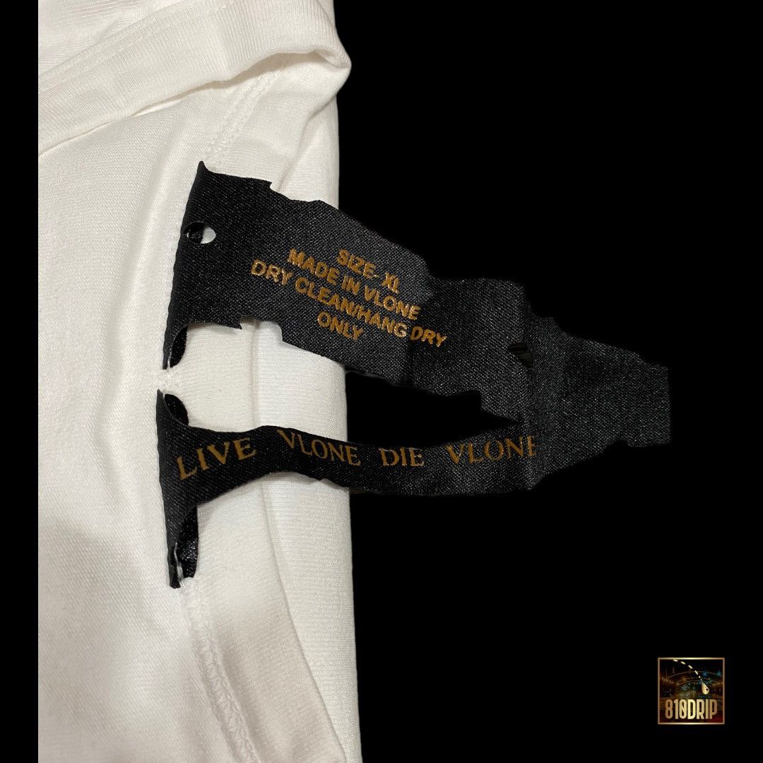 Vlone Vlone Blue Friends Tee White (XL) Size US XL / EU 56 / 4 - 4 Thumbnail