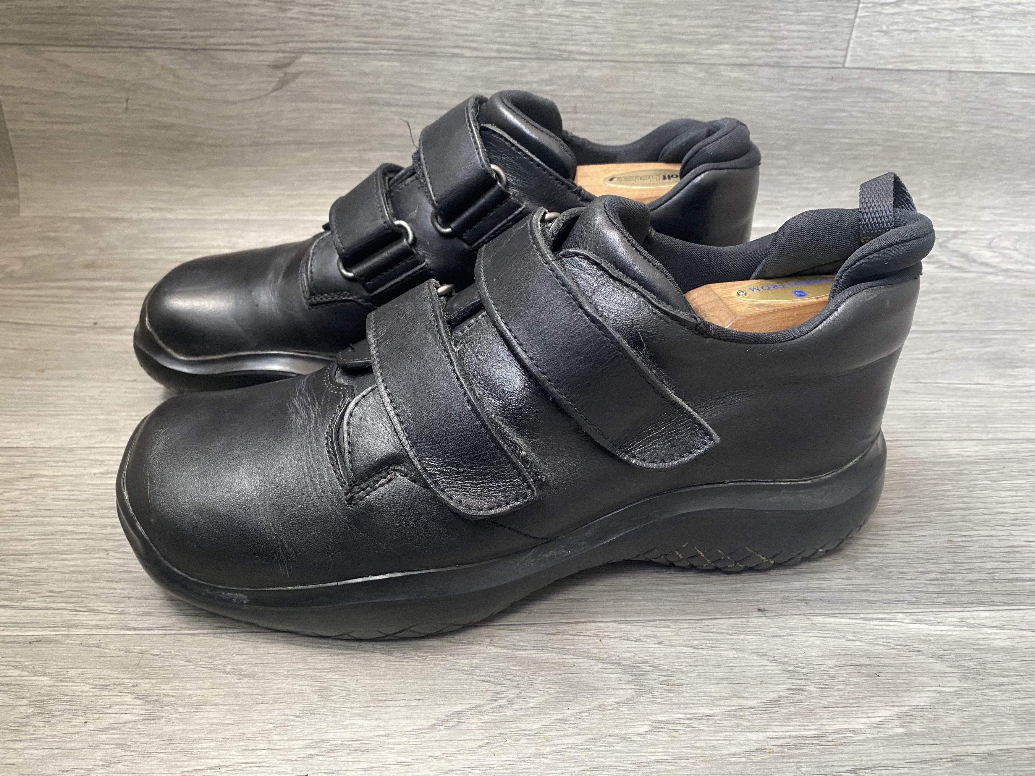 Prada FW 1999 Prada chunky square toe derby strappy shoes Size US 7.5 / EU 40-41 - 4 Thumbnail
