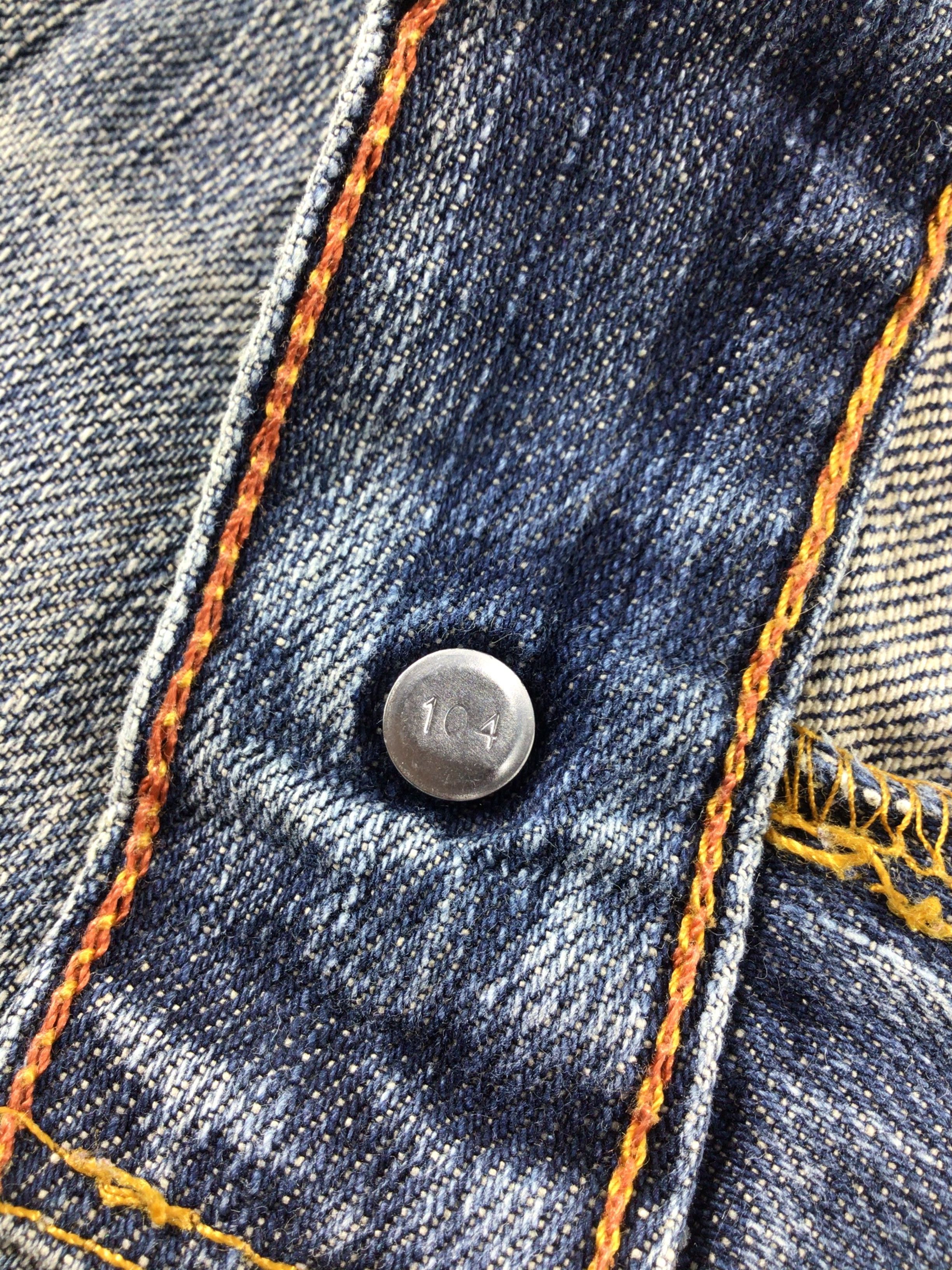 Levi's Vintage Levis 505 Jeans Distressed Faded Blue Denim -J504 Size US 36 / EU 52 - 9 Thumbnail