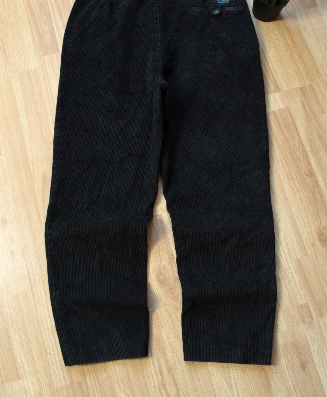 Iceberg 🔥 Rare Iceberg Disney Corduroy Pants Velvet Trousers Black Size US 32 / EU 48 - 5 Thumbnail