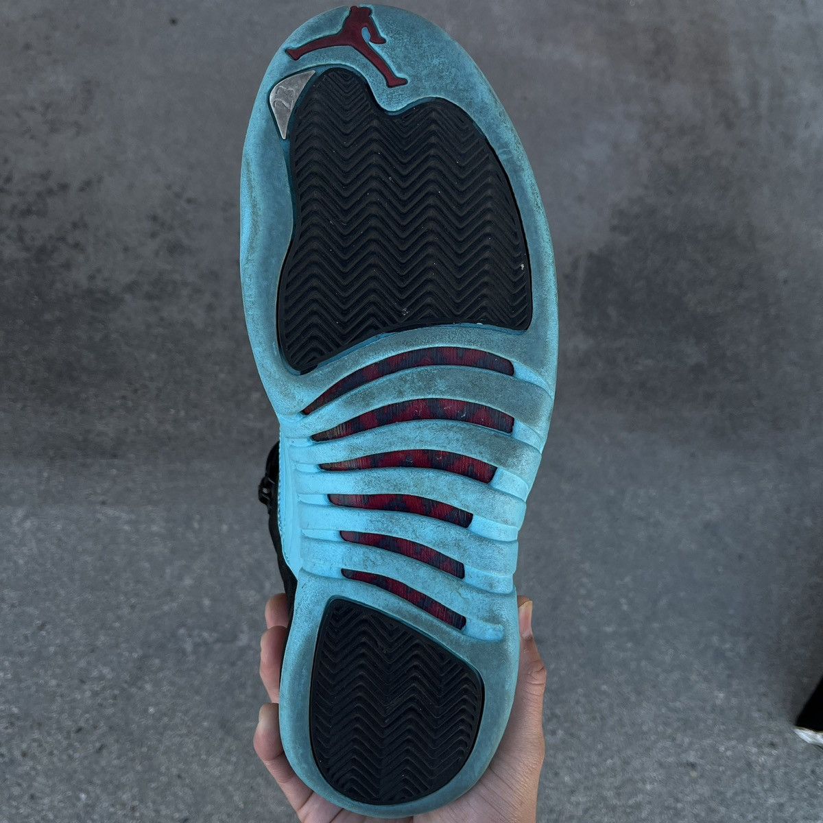 Jordan Brand × Nike VNDS 2013’ Jordan 12 Retro Gamma Blue Men’s Sz 10 Size US 10 / EU 43 - 10 Thumbnail