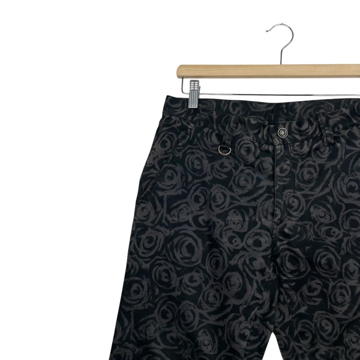 Jean Paul Gaultier Jean Paul Gaultier Homme Object Flower Design Pants Size 32" / US 10 / IT 46 - 6 Thumbnail