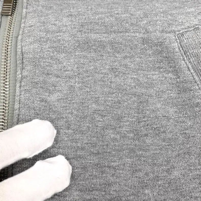 Thom Browne Thom Browne Grey Drawstring Long Sleeve Zip-Up Hoodie Size US XXL / EU 58 / 5 - 9 Thumbnail