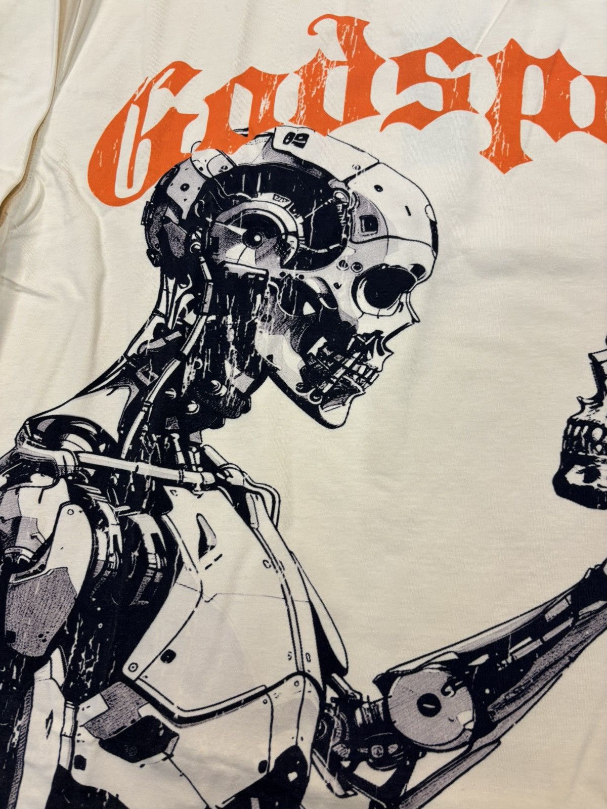 Godspeed Godspeed Human VS AI Longsleeve, Bone Size US XXL / EU 58 / 5 - 6 Thumbnail