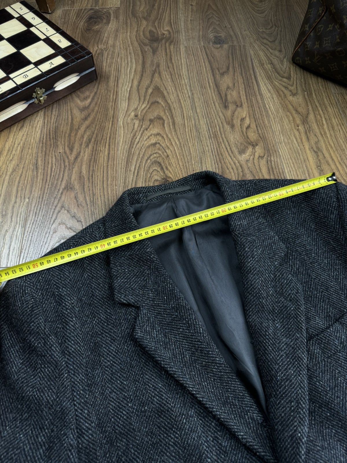Harris Tweed Vintage wool blazer Harris Tweed original luxury item Size 50R - 6 Thumbnail