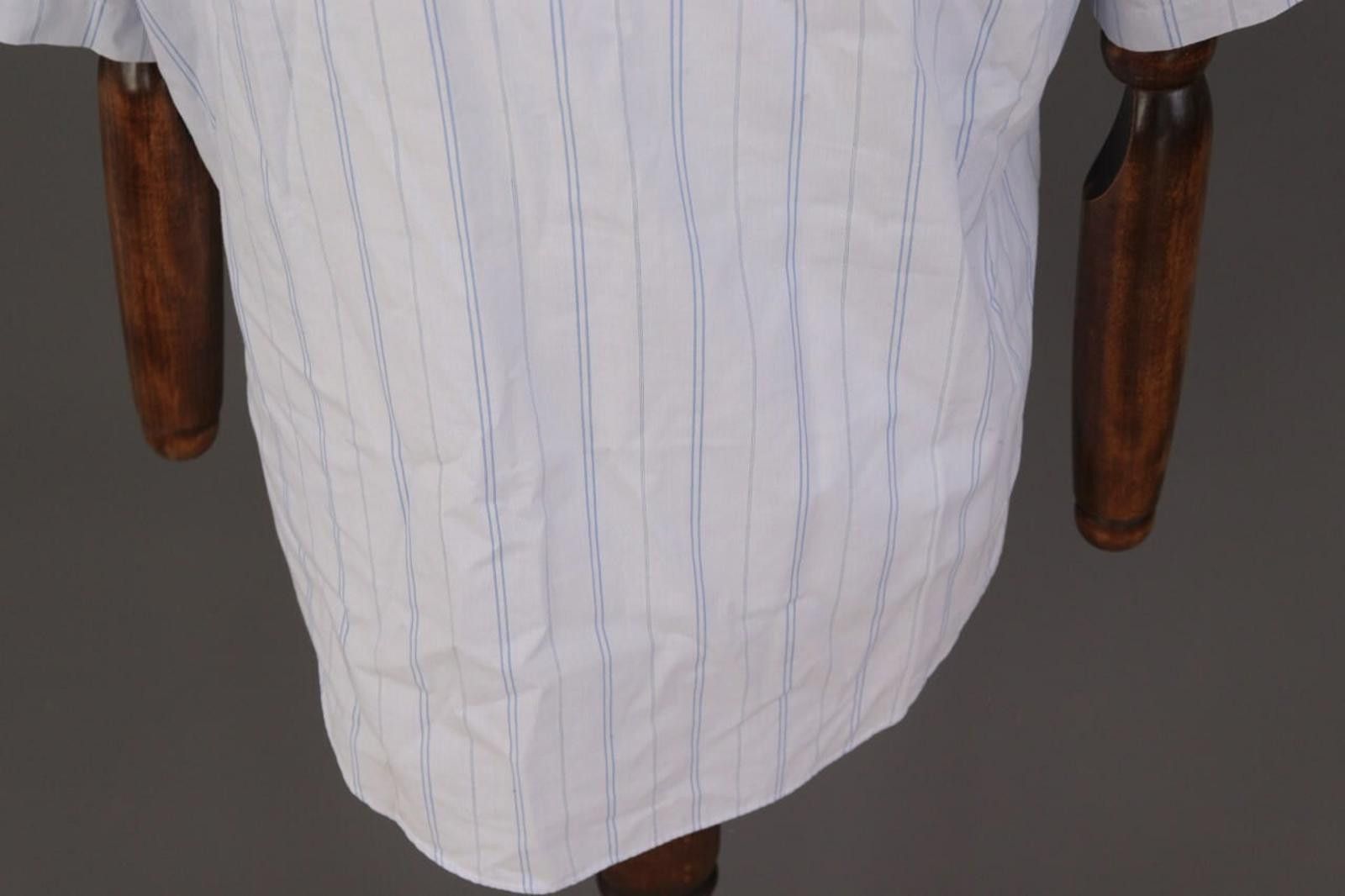 Christian Dior Monsieur Vintage Christian Dior Blue Stripe Dress Shirt Size 41 / 16 Size US M / EU 48-50 / 2 - 10 Thumbnail