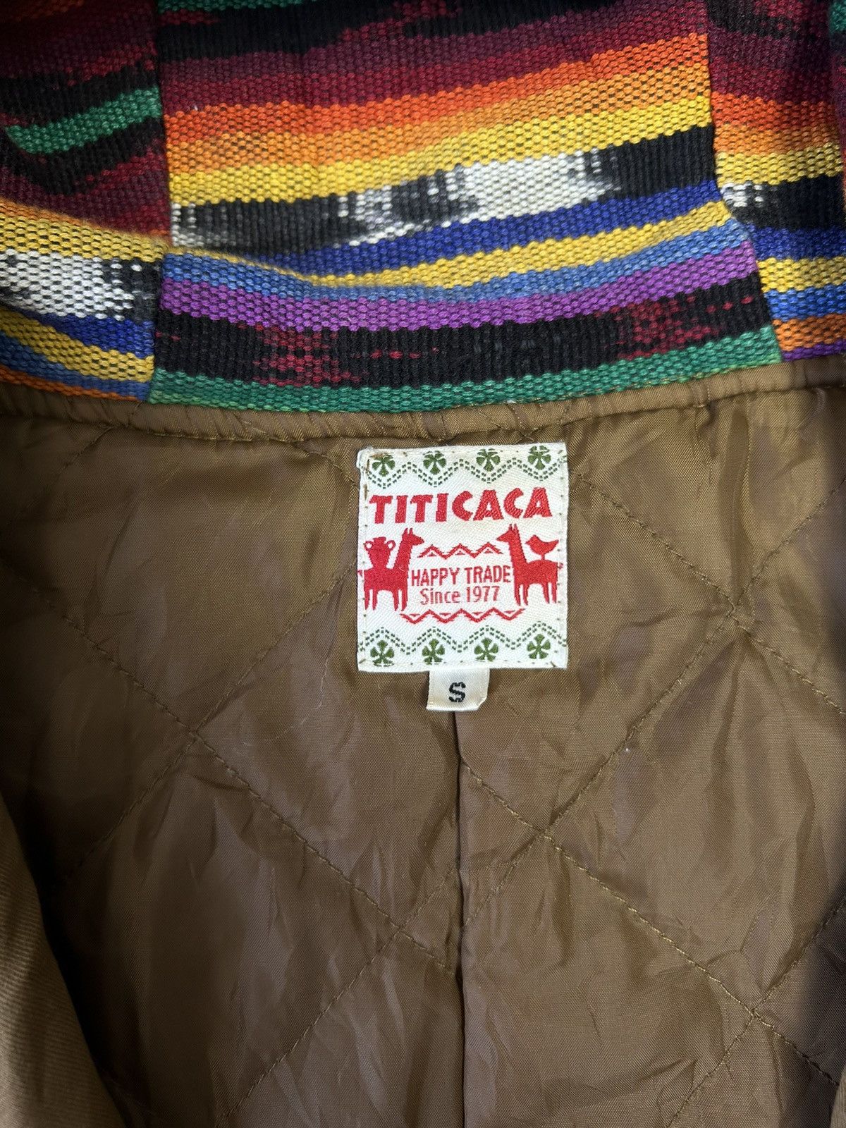 Japanese Brand × Vintage TITICACA NATIVE STYLE PARKA JACKET Size US S / EU 44-46 / 1 - 5 Thumbnail