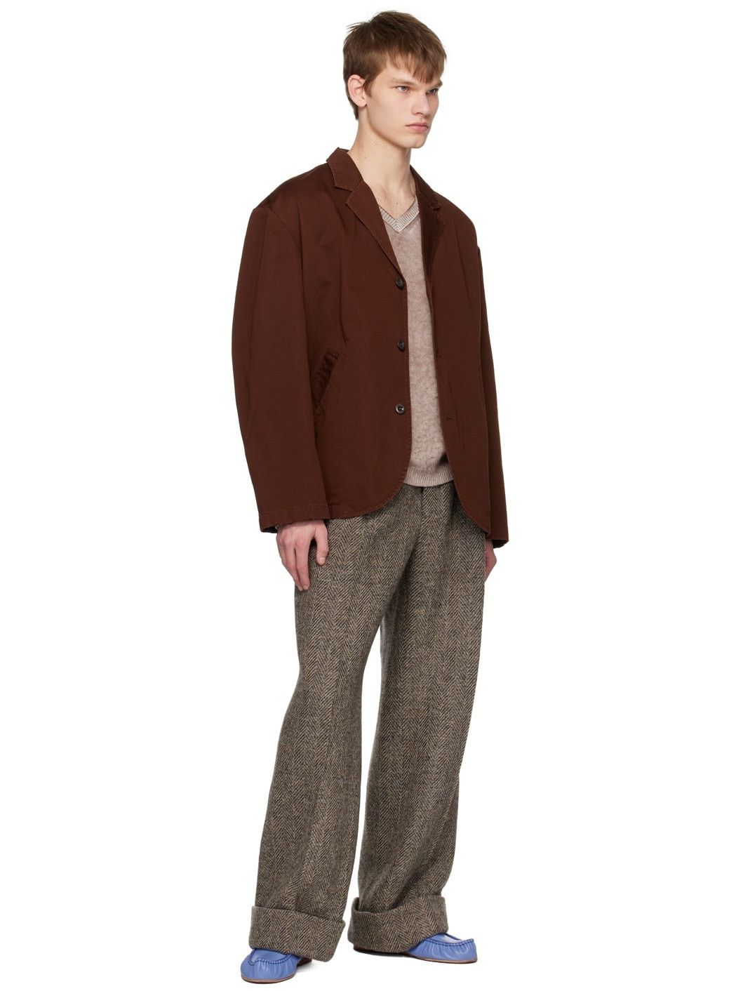 Acne Studios $545 - 48/M - Cognac Brown - Blazer Jacket Size US M / EU 48-50 / 2 - 2 Thumbnail