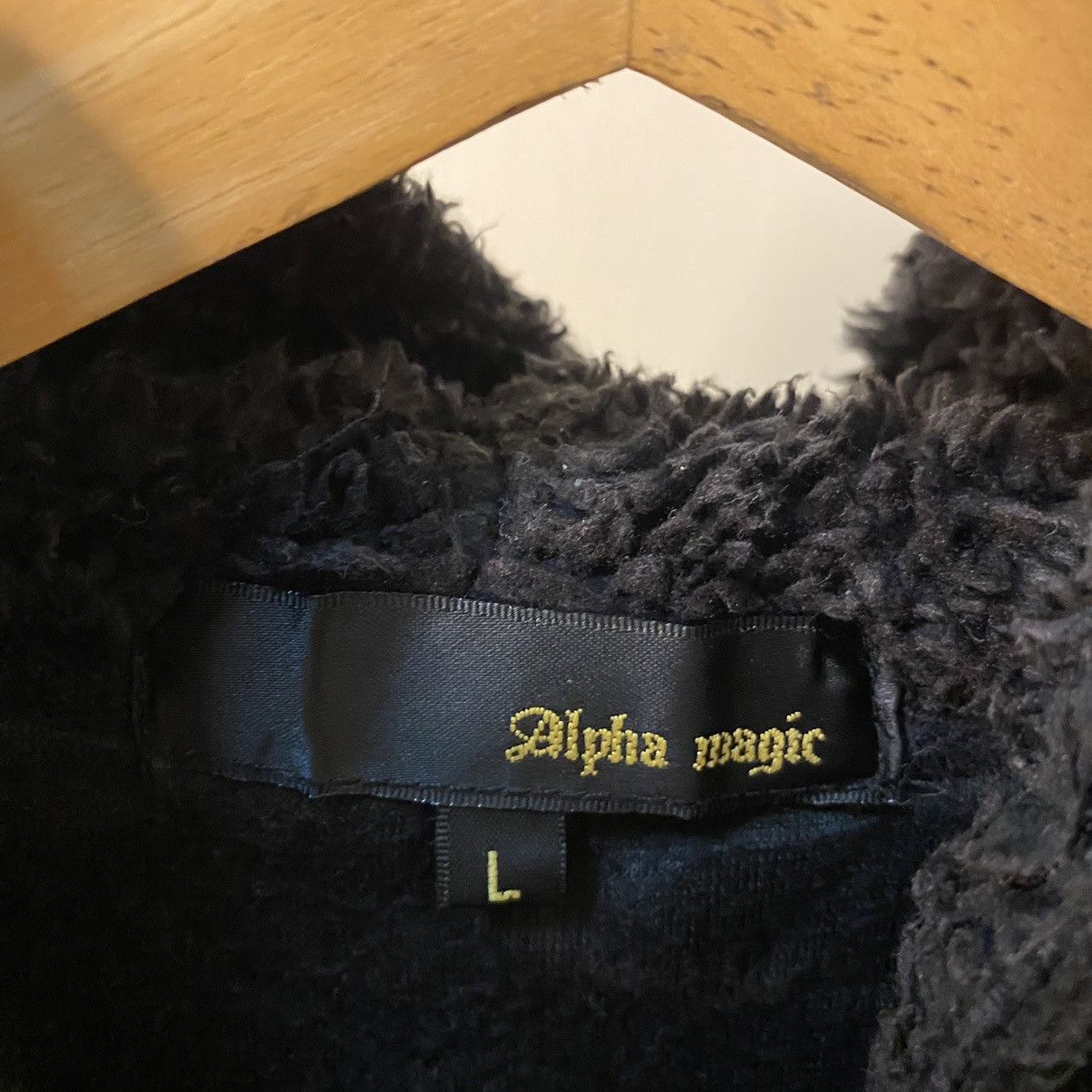 If Six Was Nine × Japanese Brand × Seditionaries Alpha Magic Seditionaries Poem Cyber Gothic Zip Up Hoodie Size US L / EU 52-54 / 3 - 3 Thumbnail