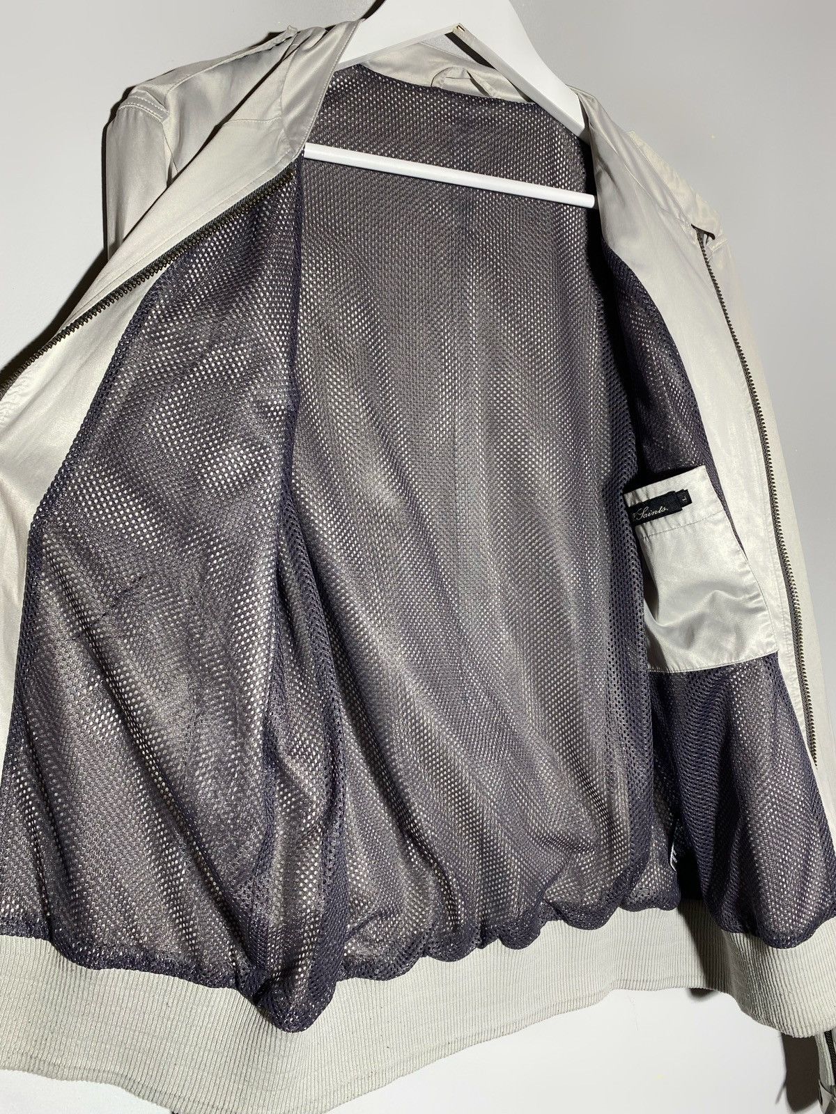 Allsaints All Saints A/W 2007 Silver Channel Bomber Jacket Size US L / EU 52-54 / 3 - 17 Thumbnail