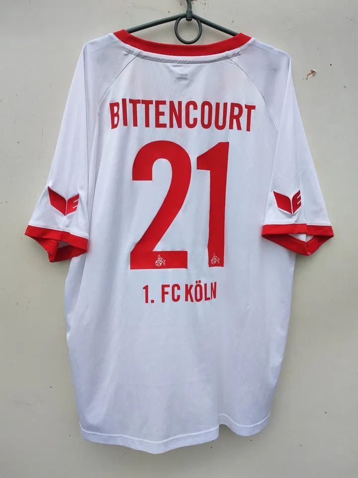 Erima FC Koln 2016/17 FOOTBALL Kit SHIRT SOCCER JERSEY Erima Size US XXL / EU 58 / 5 - 5 Thumbnail