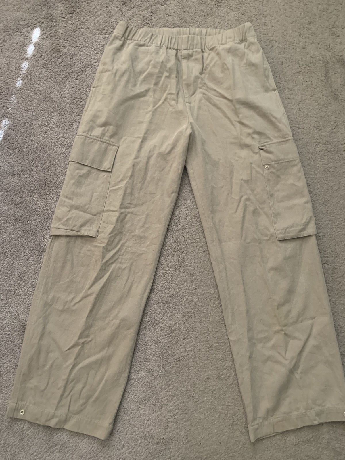 Daniel Simmons lightweight cargo pants -Moss green