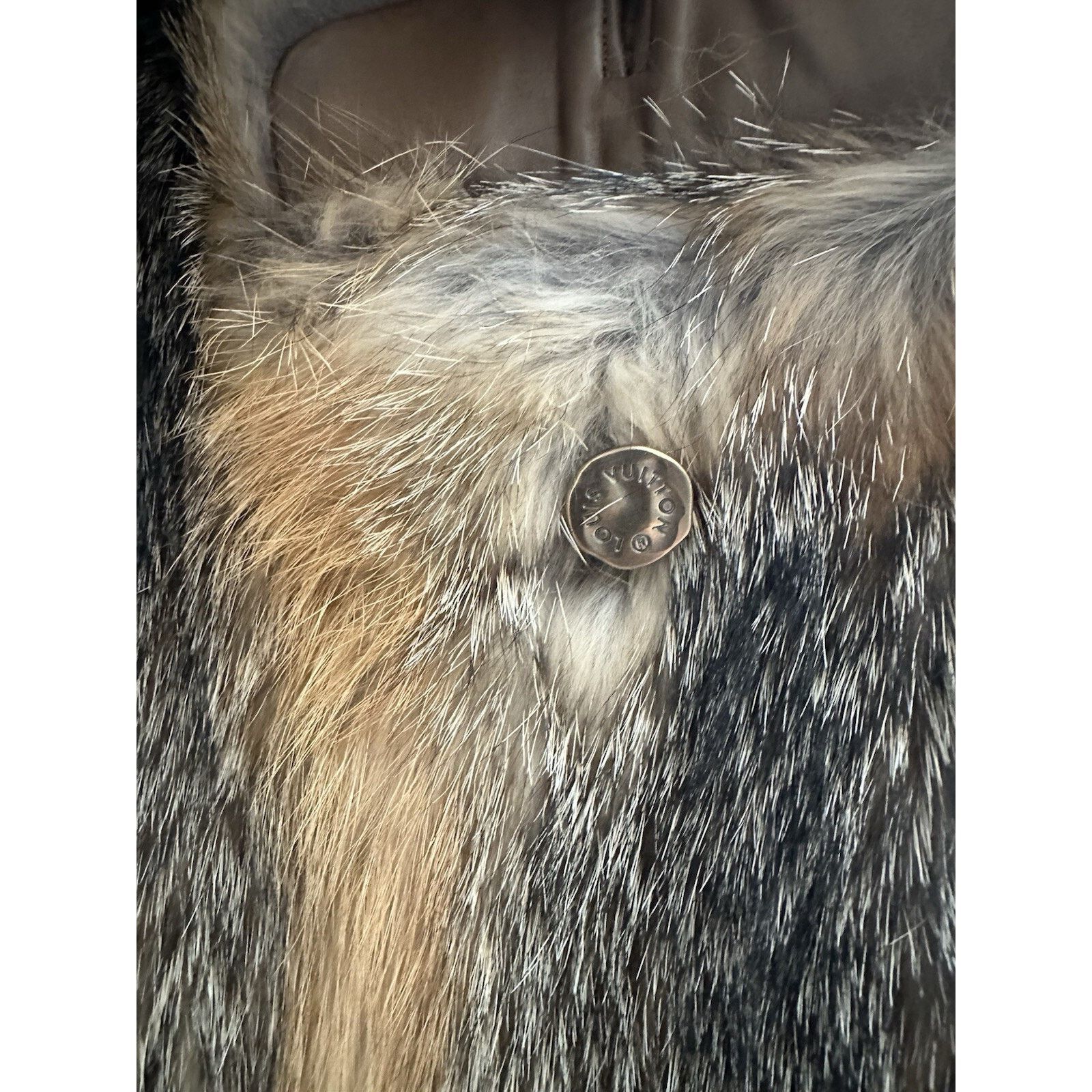 Louis Vuitton Louis Vuitton Made To Order Fur Jacket Size US XXL / EU 58 / 5 - 8 Thumbnail
