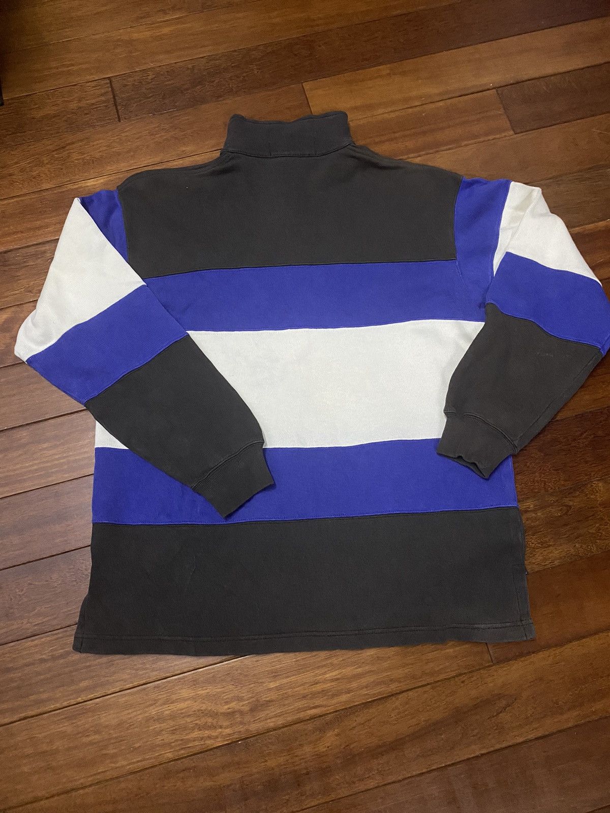 Polo Ralph Lauren × Vintage Polo Sport Quater Zip Rugby polo Longsleeve M Size US M / EU 48-50 / 2 - 2 Thumbnail