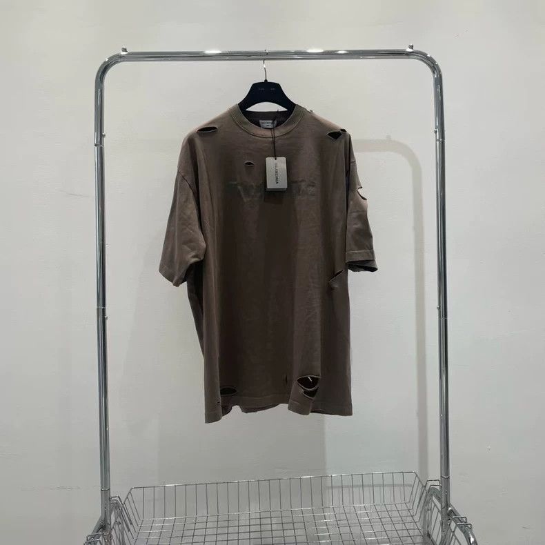 Balenciaga Balenciaga Destroy Short Sleeve Size US M / EU 48-50 / 2 - 1 Thumbnail