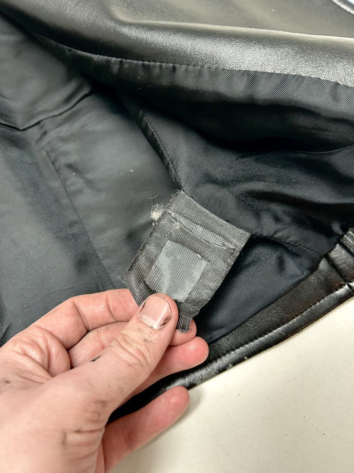 Balenciaga 2017 1/1 Sample Distressed Leather Biker Jacket Size US XS / EU 42 / 0 - 13 Thumbnail