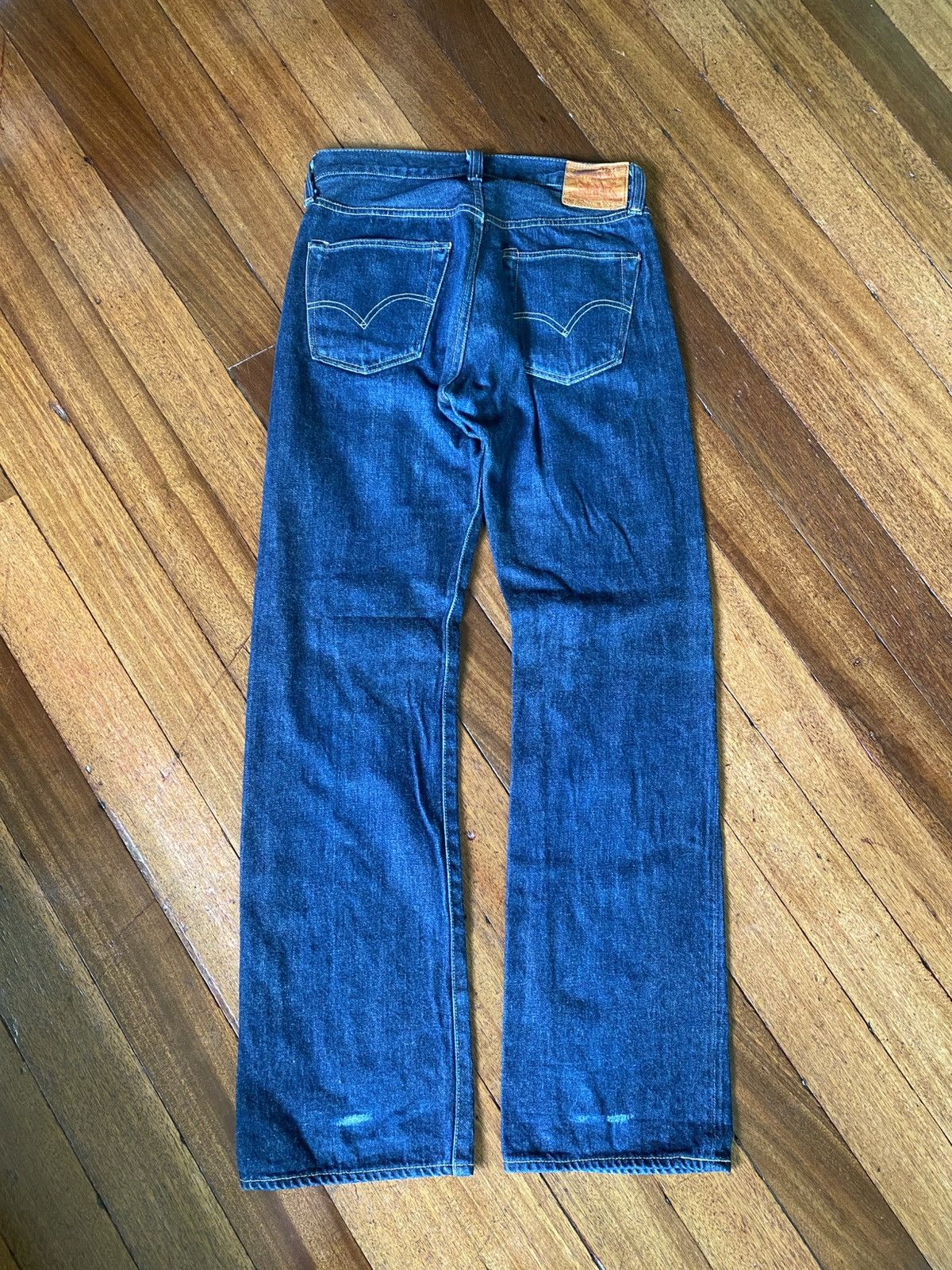 Levi's Levi’s 1947 501xx Japan Repro Selvedge Big E Denim Pants Size US 29 - 2 Thumbnail