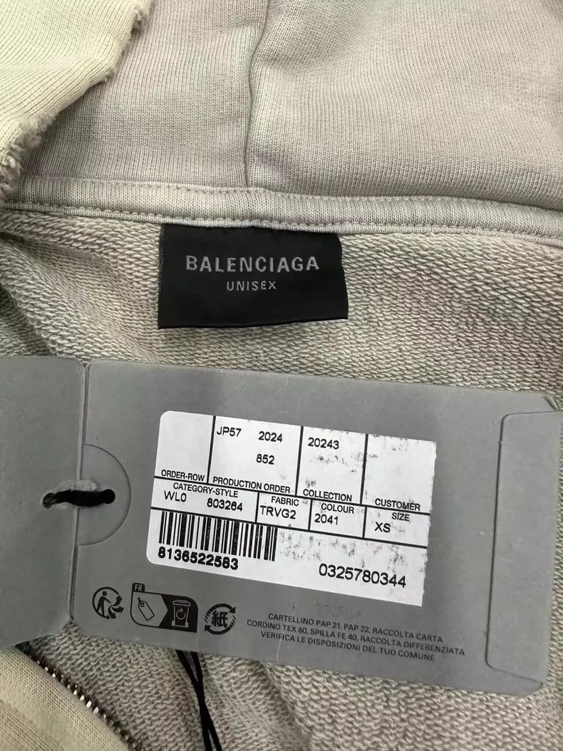 Balenciaga Balenciaga Dragon Zip Sweatshirt Size US XS / EU 42 / 0 - 6 Thumbnail