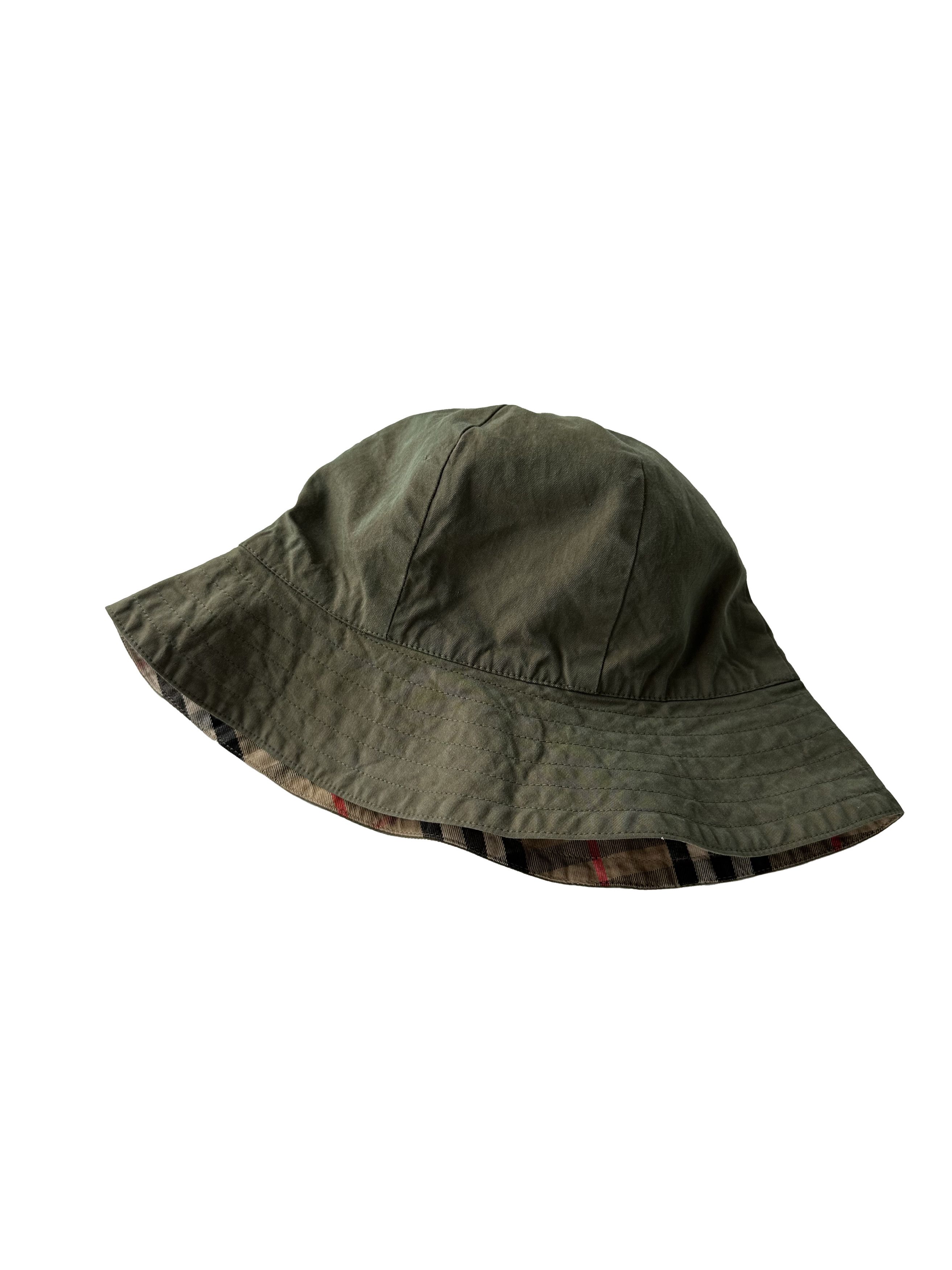 Burberry Burberry's Vintage 90's reversible Nova Check bucket hat Size ONE SIZE - 6 Thumbnail
