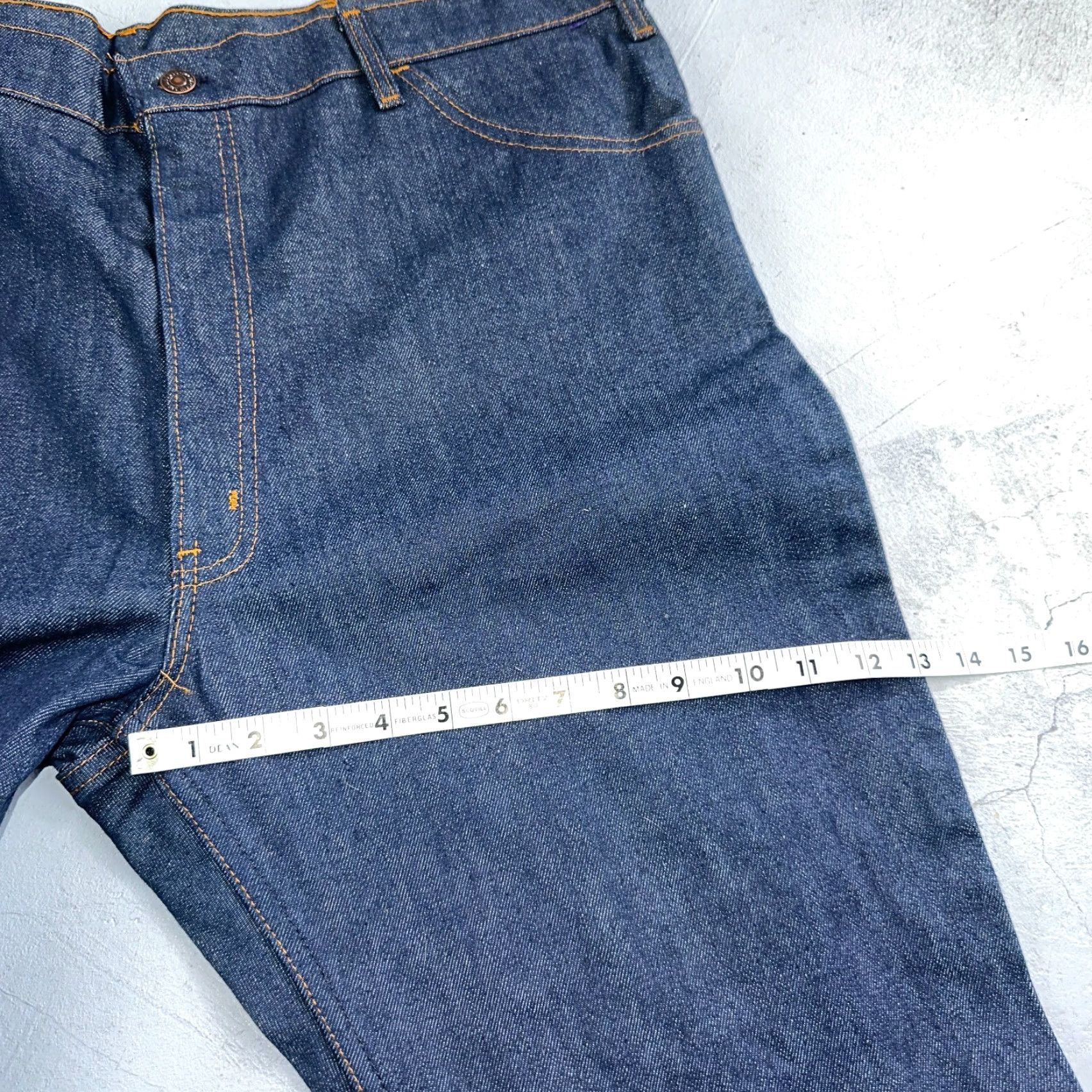 Levi's VINTAGE Levi's 646 Jeans Bootcut Mens 42 Regular 32in Blue Denim NOS USA 70s Bell Bottom Size US 42 / EU 58 - 7 Thumbnail