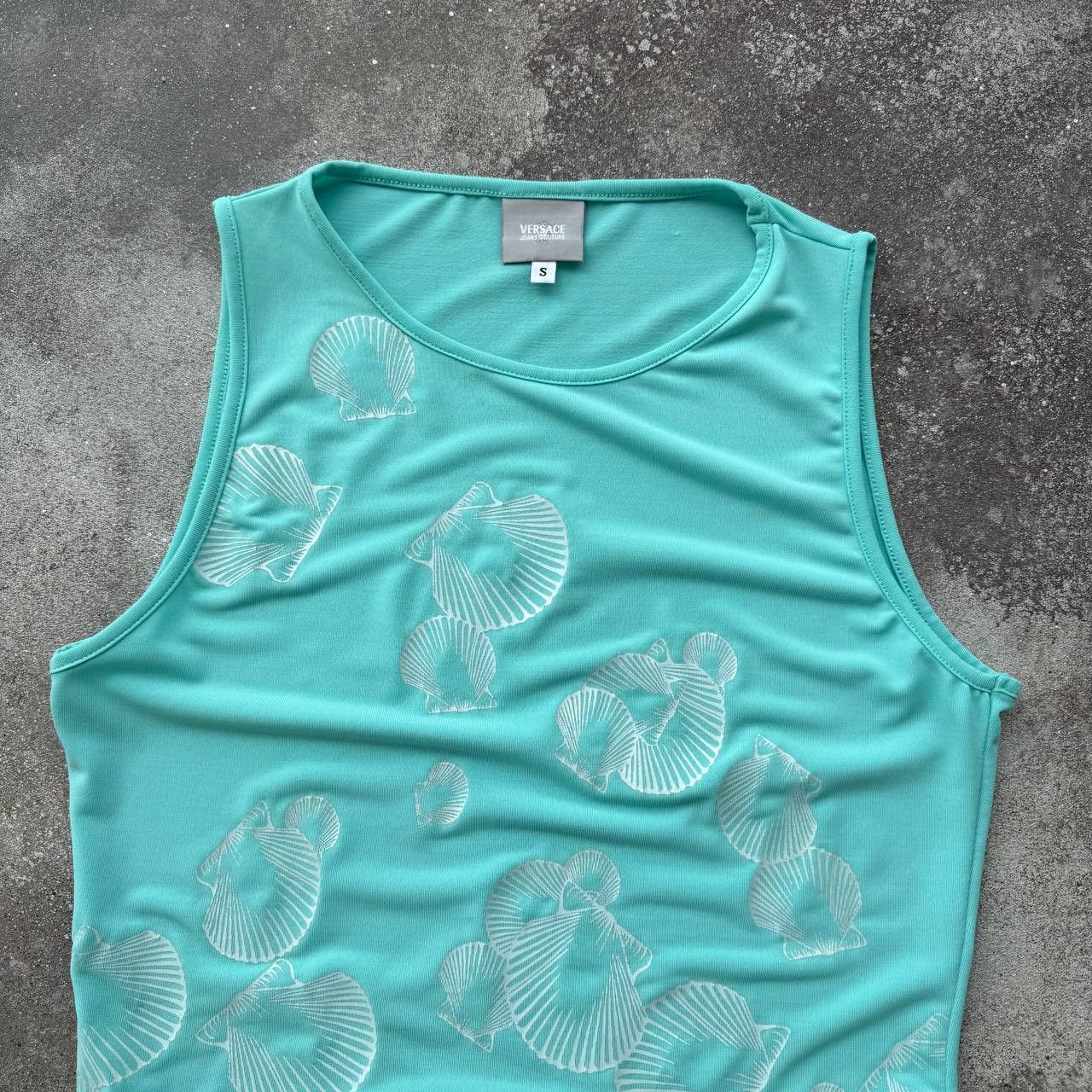 Versace × Versace Jeans Couture × Vintage Versace Jeans Coututre 2000's Vintage Tank Top Size S / US 4 / IT 40 - 3 Thumbnail