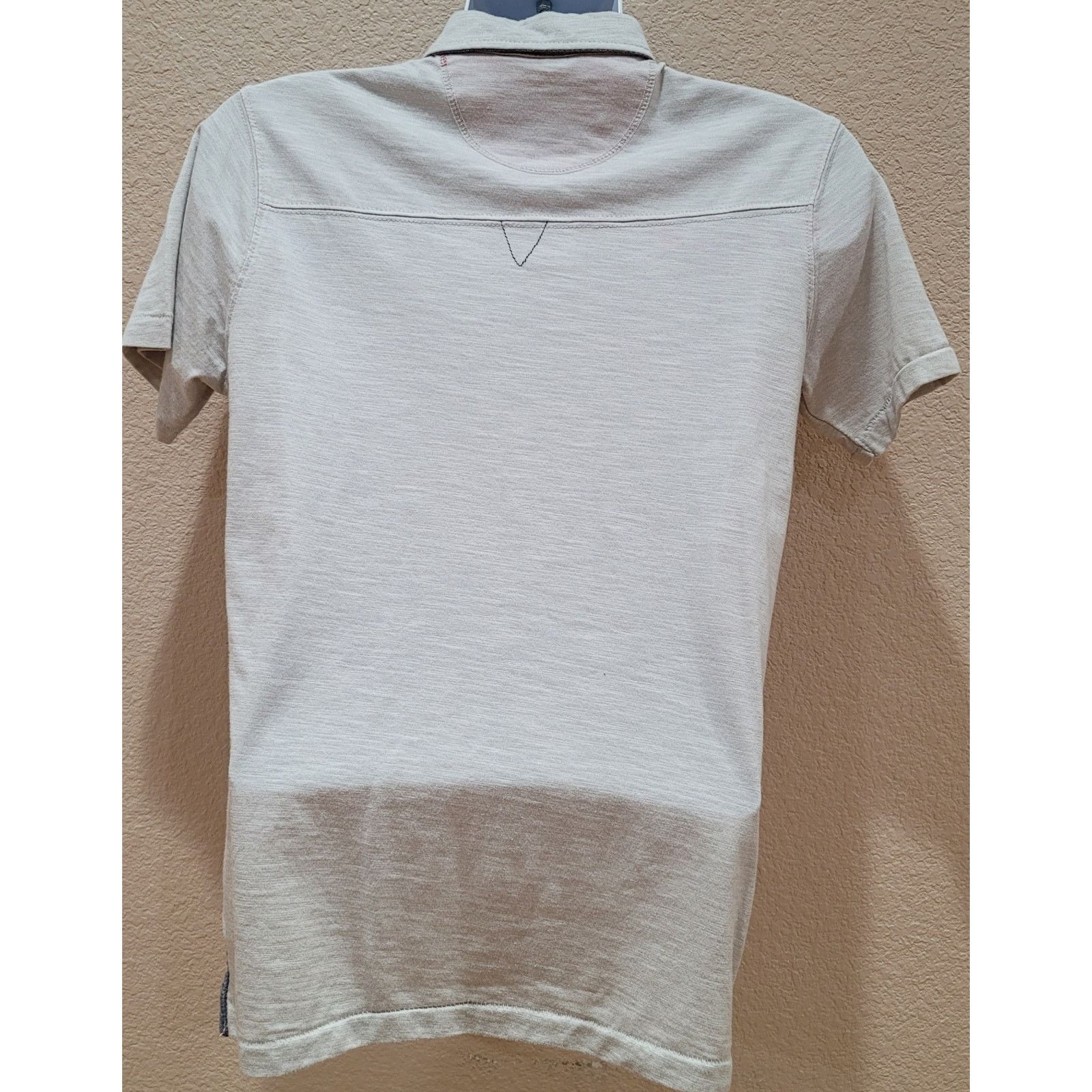 Paper Denim & Cloth PD & C Heathered Gray Men's Polo Shirt Medium Size US M / EU 48-50 / 2 - 2 Thumbnail