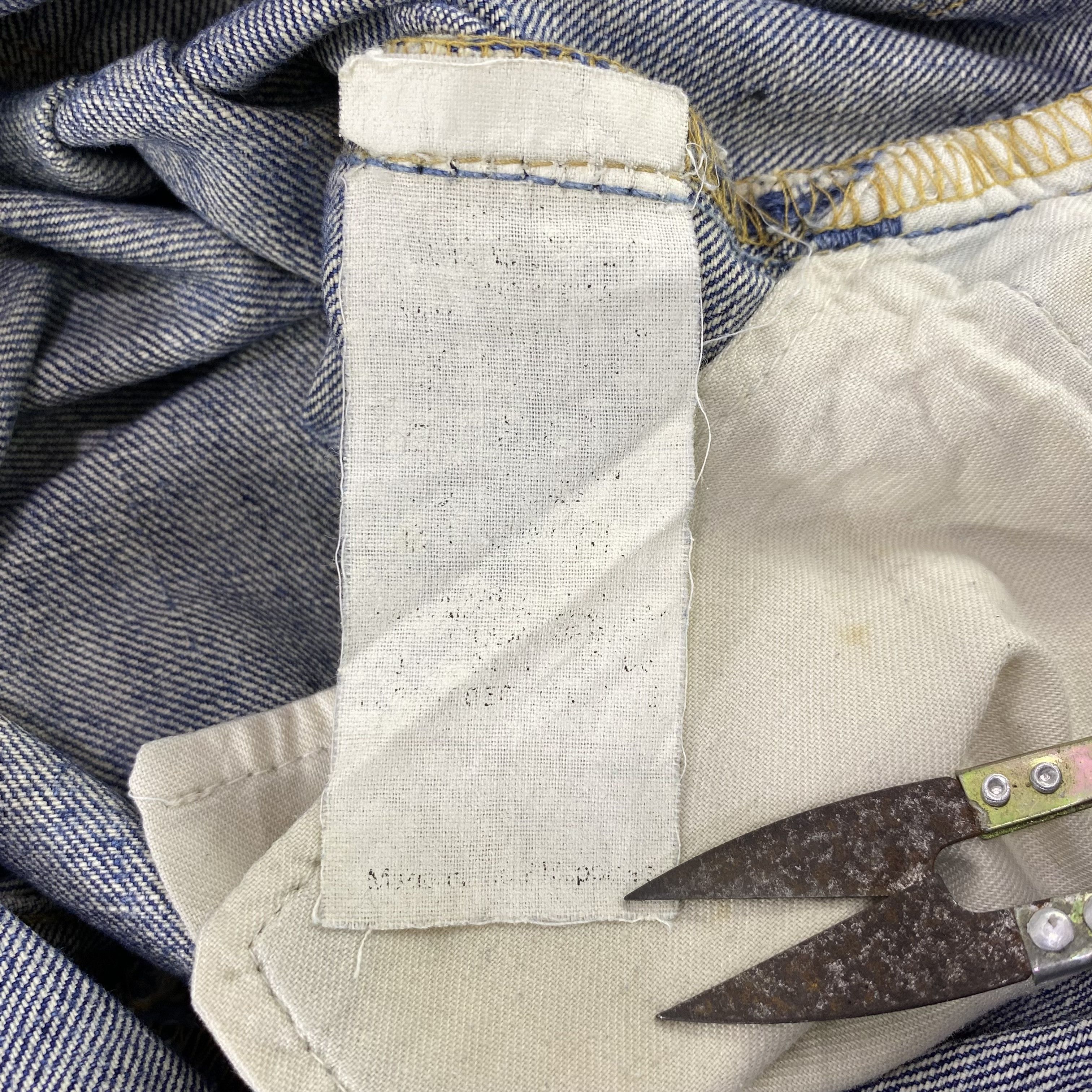Jean × Levi's × Vintage Vintage Levis 523 Straight Blue Wash Jeans-J1144 Size US 32 / EU 48 - 9 Thumbnail