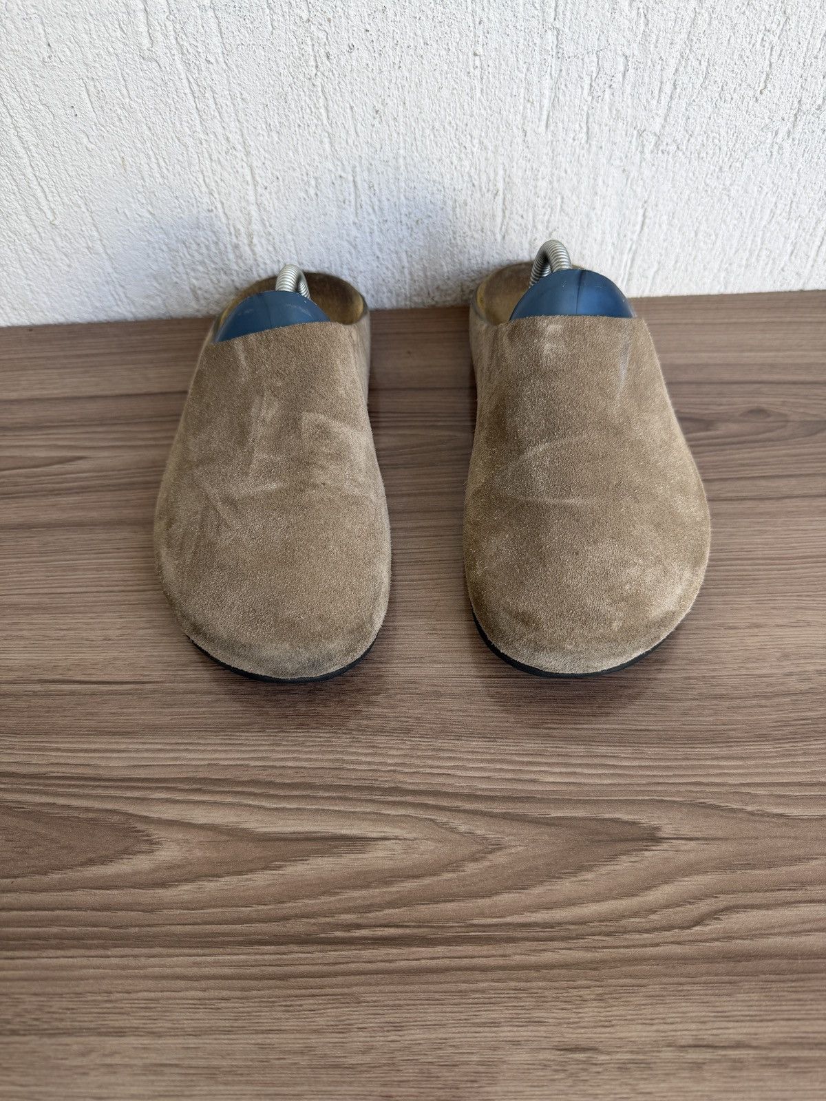 The Row Suede hugo mules Size US 5 / EU 37 - 4 Thumbnail