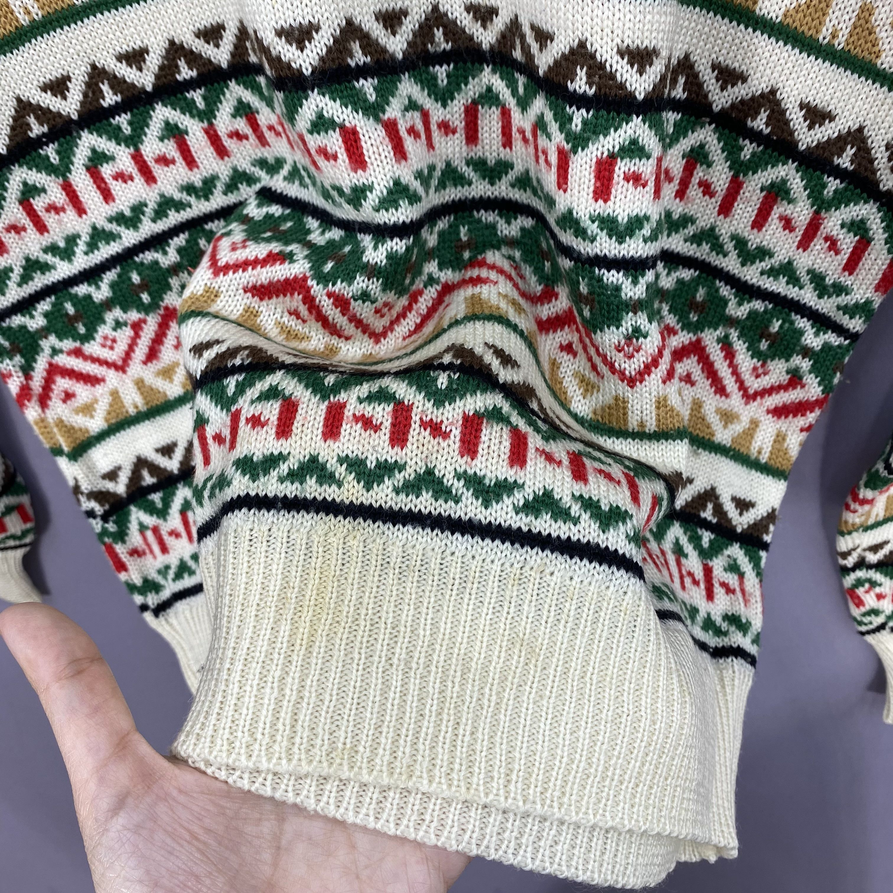 Japanese Brand Vintage If You Sweater Pullover Sweatshirt Fair Isle Jumper Size US S / EU 44-46 / 1 - 6 Thumbnail