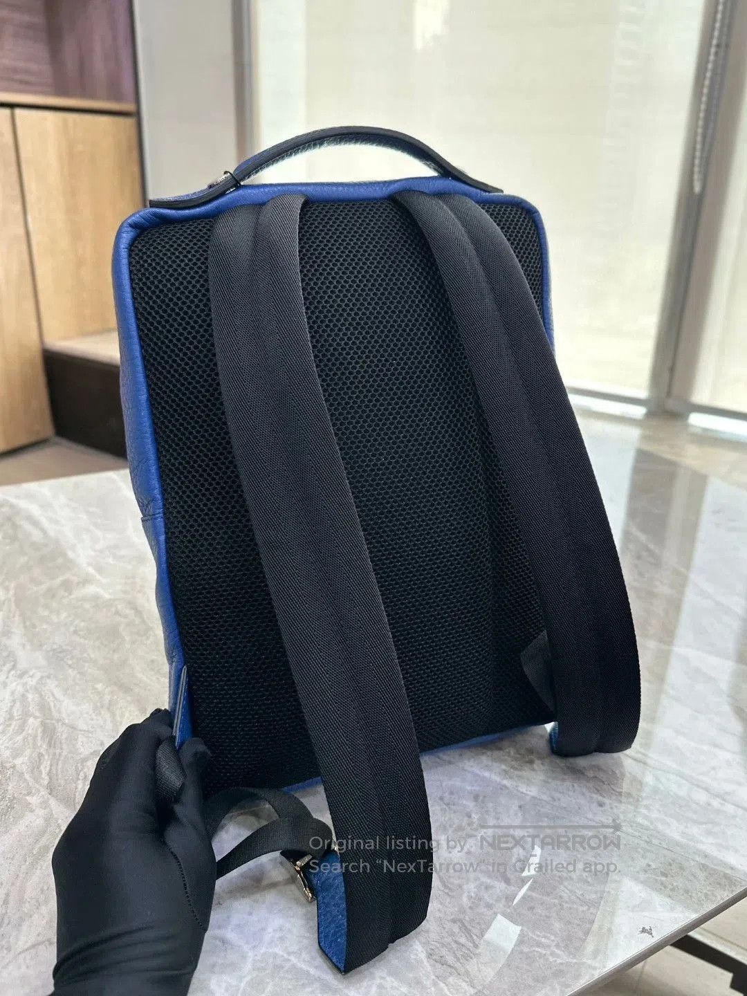 Fendi FENDI Blue Casual Backpack. Size ONE SIZE - 4 Thumbnail