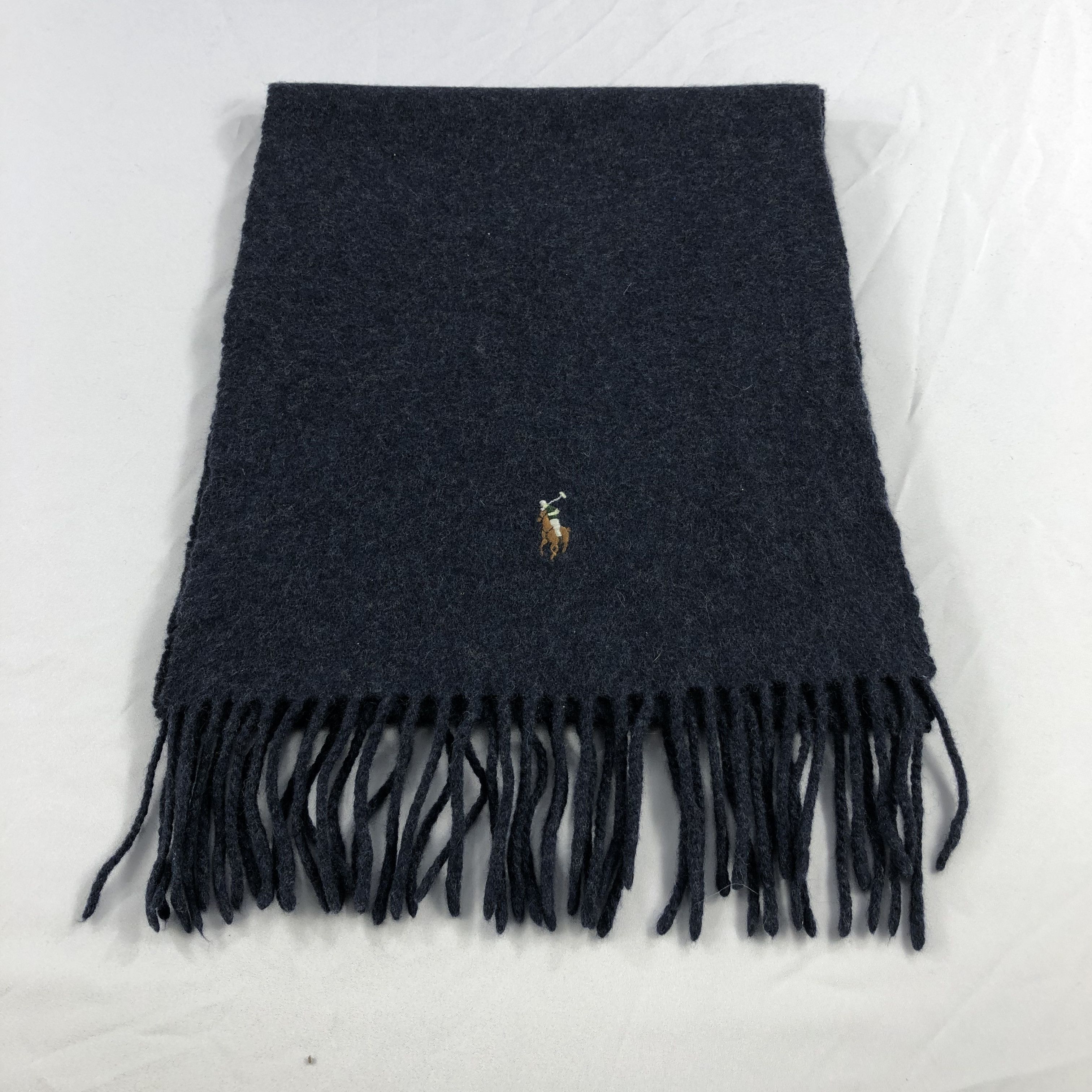 Polo Ralph Lauren Polo Ralph Lauren Scarf Muffler Wool V998 Size ONE SIZE - 2 Thumbnail