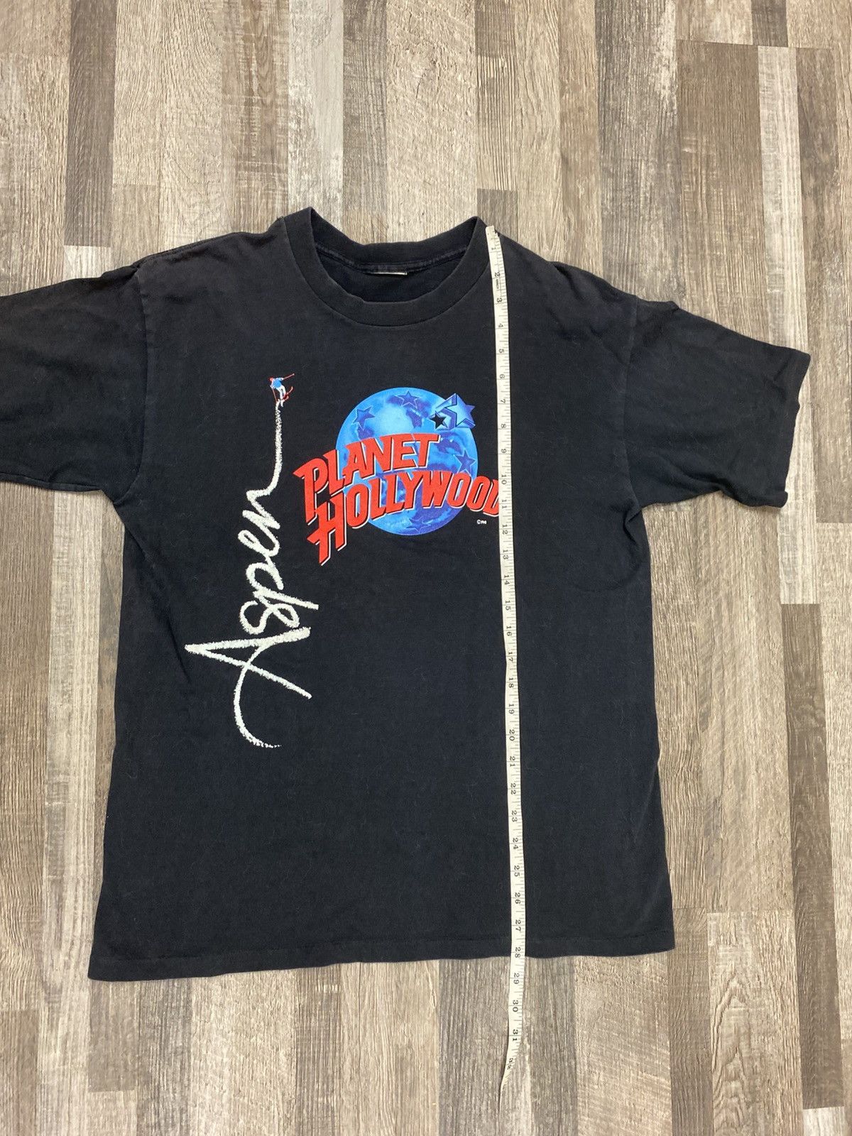 Planet Hollywood Vintage 90’s Planet Hollywood Aspen Single Stitch T shirt Size US L / EU 52-54 / 3 - 8 Thumbnail