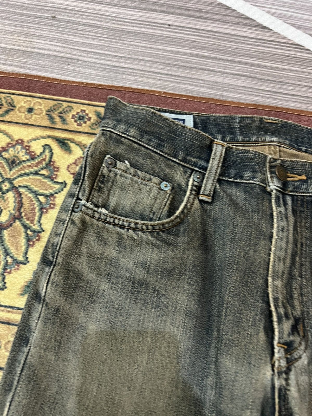 Edwin Vintage Edwin Distressed Jean Size US 28 / EU 44 - 17 Thumbnail