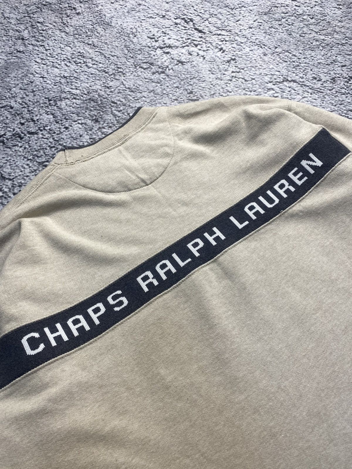 Chaps × Chaps Ralph Lauren × Polo Ralph Lauren Chaps Ralph Lauren big logo vintage very rare sweater Size US XL / EU 56 / 4 - 4 Thumbnail
