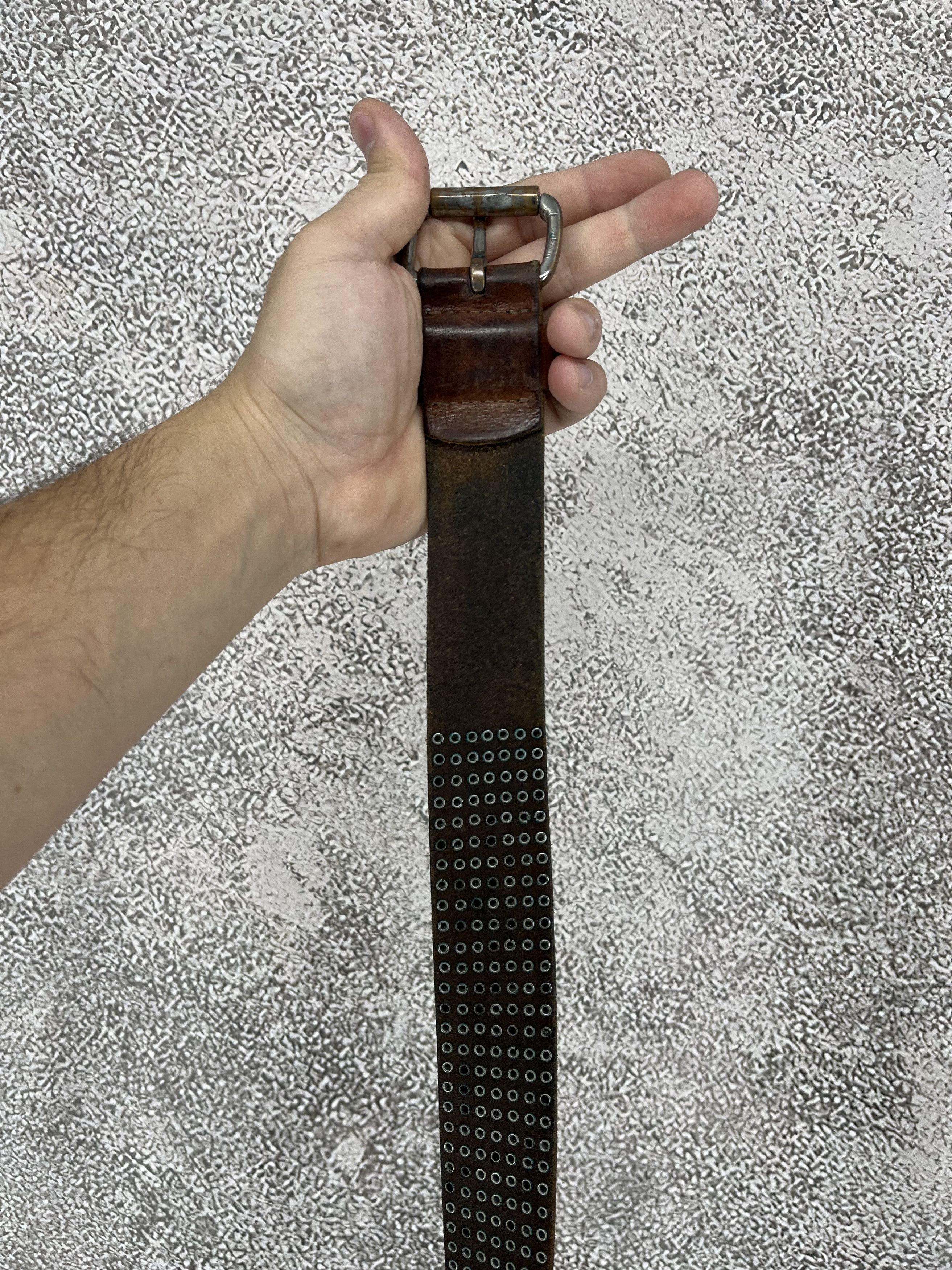 Japanese Brand Vintage 90s Punk Belt Leather Band Rock Y2K 90s Y2K Size ONE SIZE - 8 Thumbnail