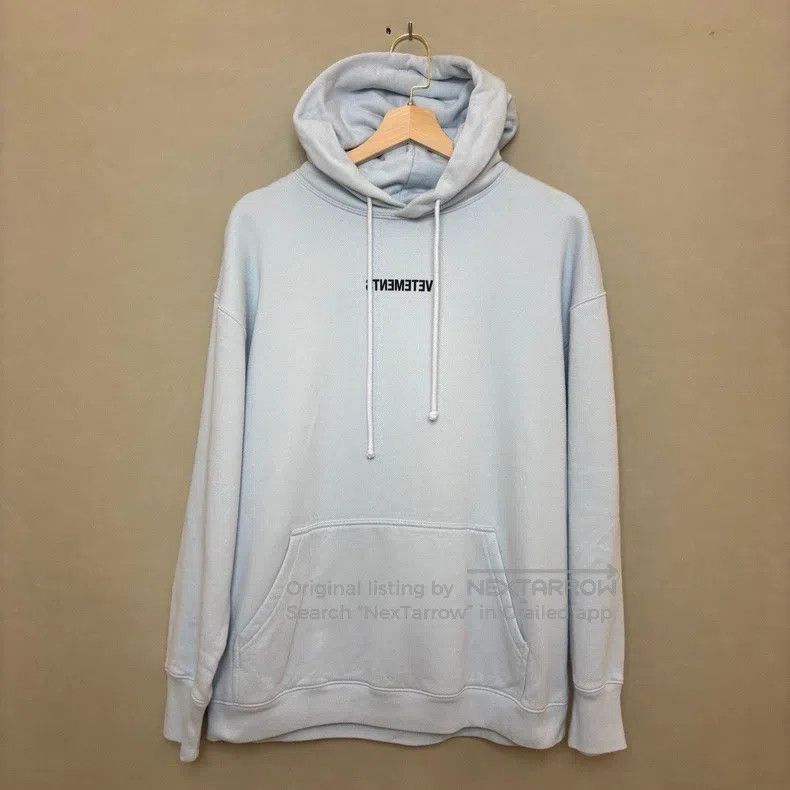 Vetements Vetements Chest Label Print Sweatshirt Size US S / EU 44-46 / 1 - 1 Thumbnail