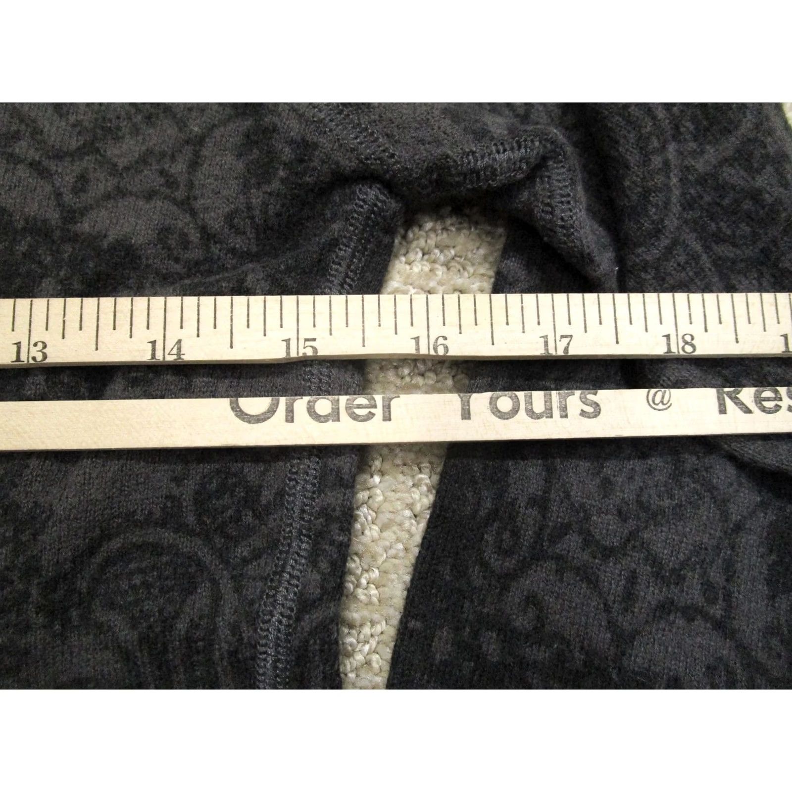 The North Face The North Face Sweater Women Medium Gray Paisley Full Zip Knit Wool Blend Logo Size M / US 6-8 / IT 42-44 - 6 Thumbnail