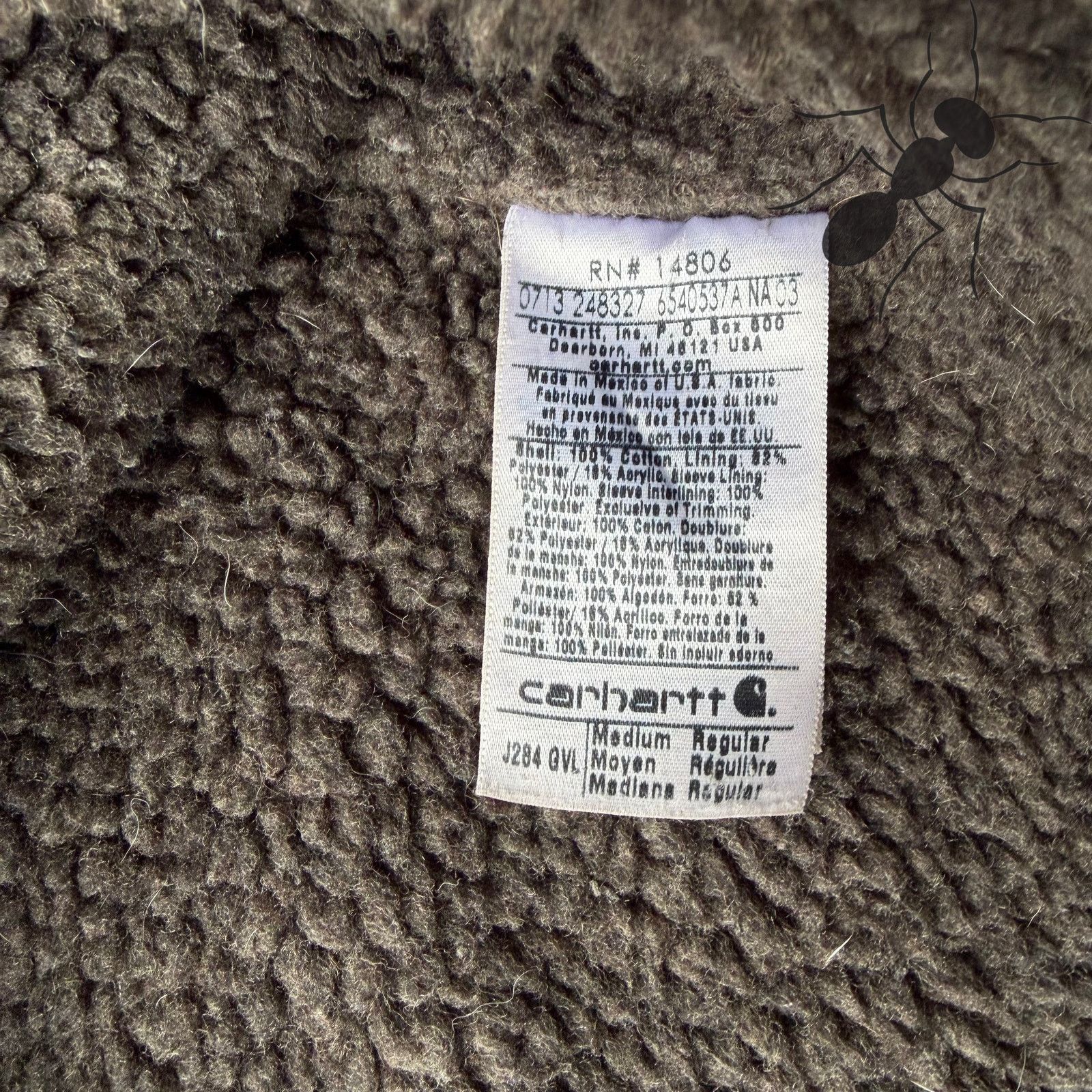 Carhartt × Vintage Carhartt J284 GVL gray button up work wear jacket Size US M / EU 48-50 / 2 - 5 Thumbnail